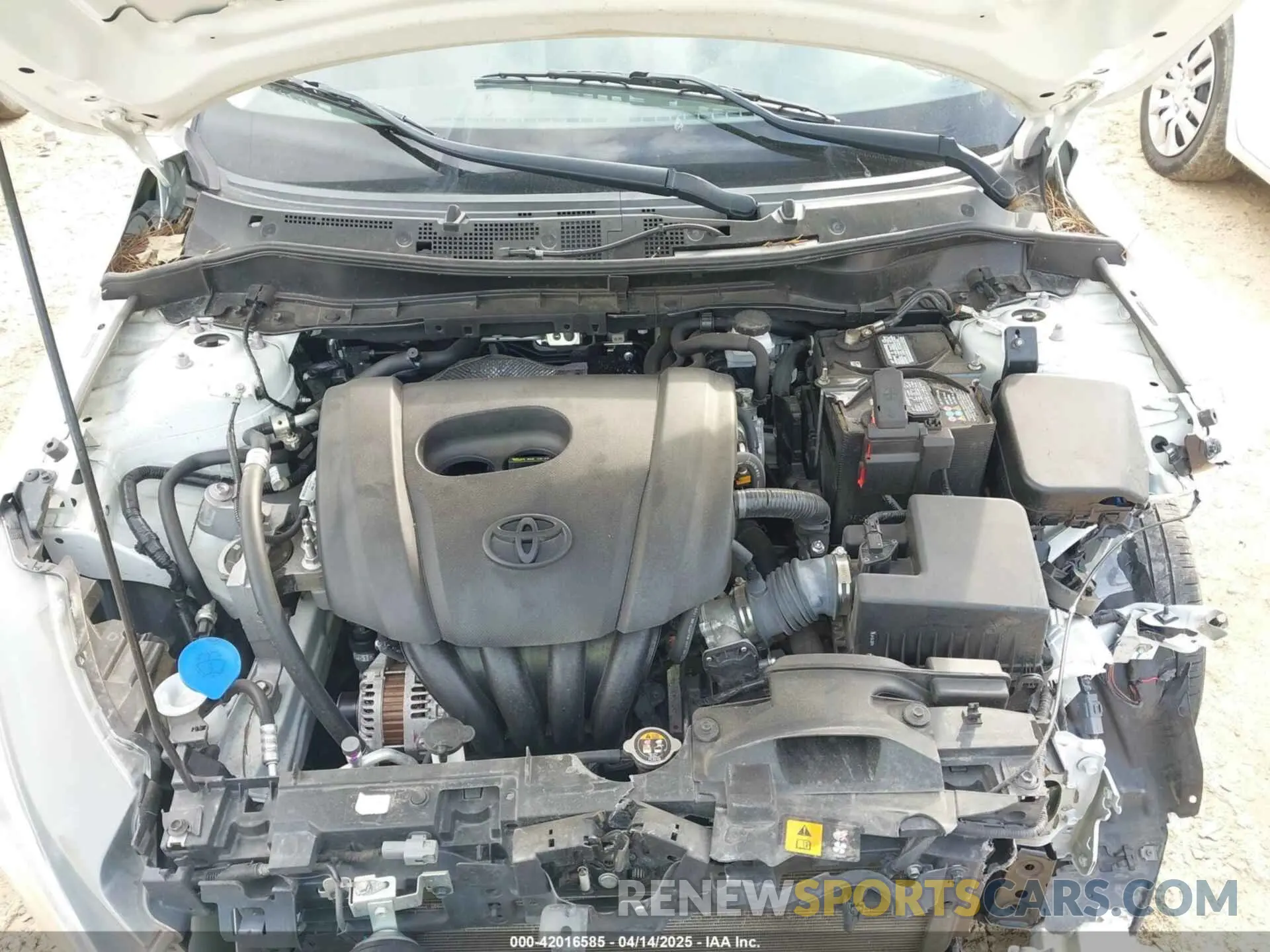 10 Photograph of a damaged car 3MYDLBYVXKY510466 TOYOTA YARIS 2019