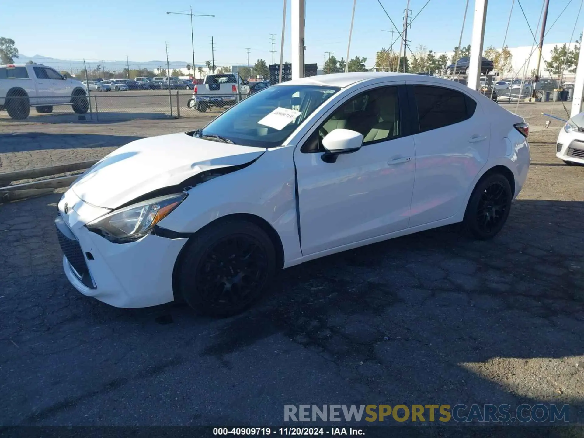 2 Photograph of a damaged car 3MYDLBYVXKY511097 TOYOTA YARIS 2019