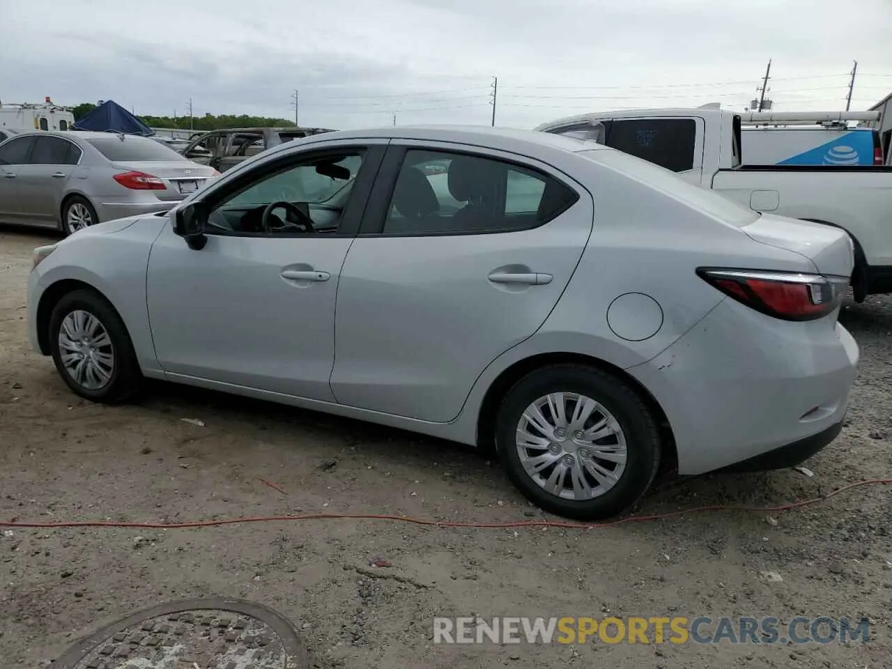 2 Photograph of a damaged car 3MYDLBYVXKY520348 TOYOTA YARIS 2019