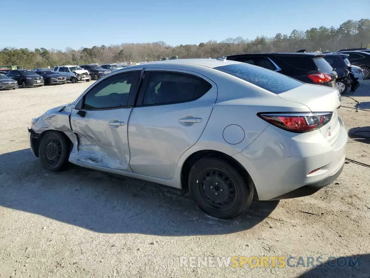 2 Photograph of a damaged car 3MYDLBYVXKY524254 TOYOTA YARIS 2019