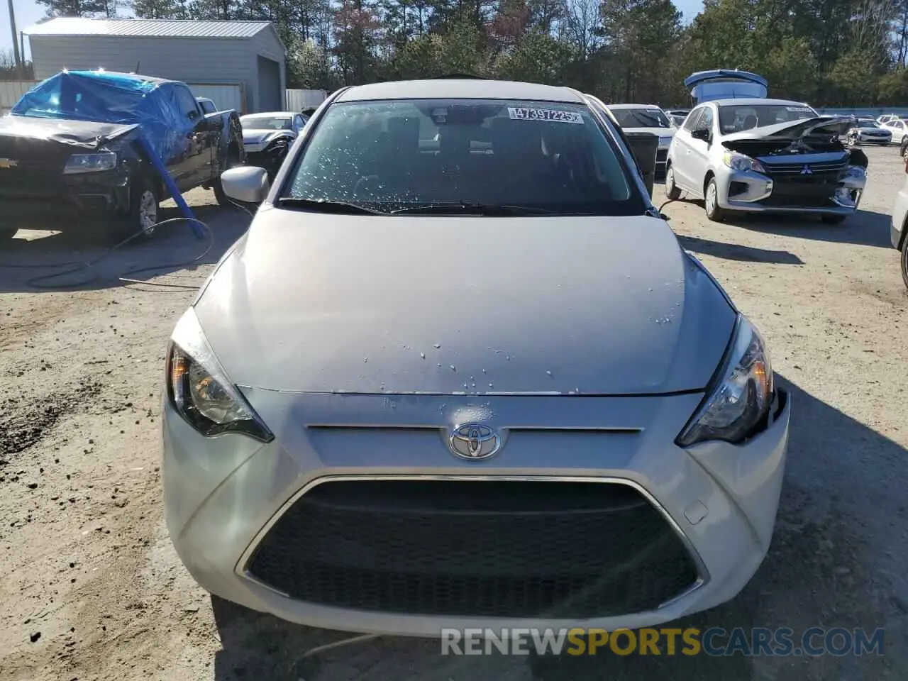 5 Photograph of a damaged car 3MYDLBYVXKY524254 TOYOTA YARIS 2019