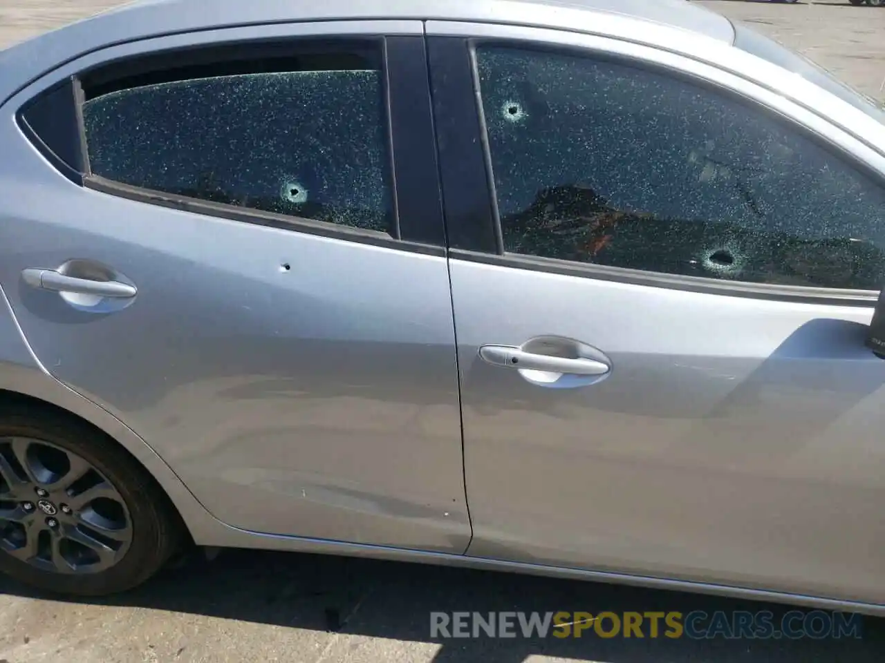 9 Photograph of a damaged car 3MYDLBYVXKY524397 TOYOTA YARIS 2019