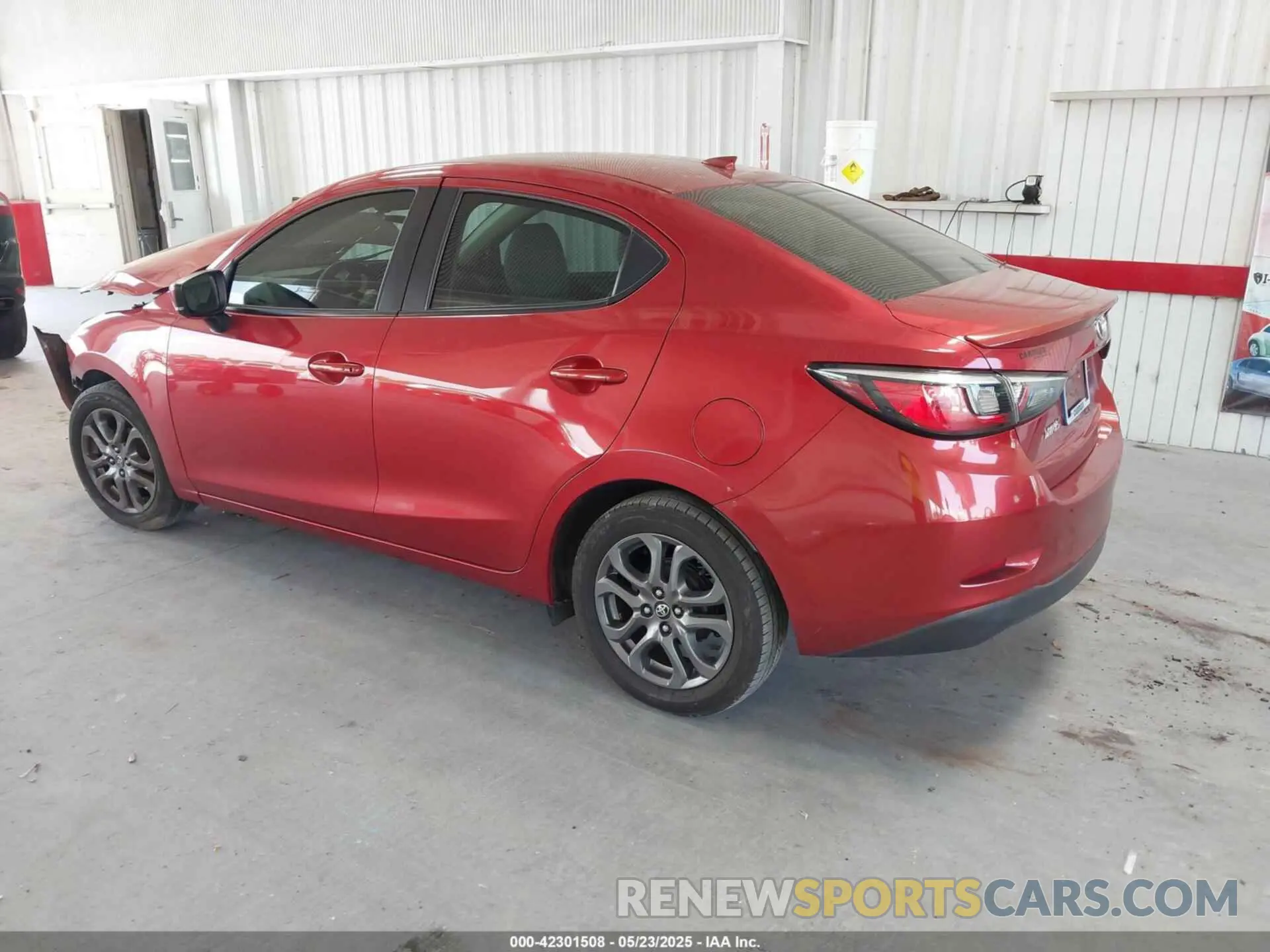 3 Photograph of a damaged car 3MYDLBYVXKY524593 TOYOTA YARIS 2019