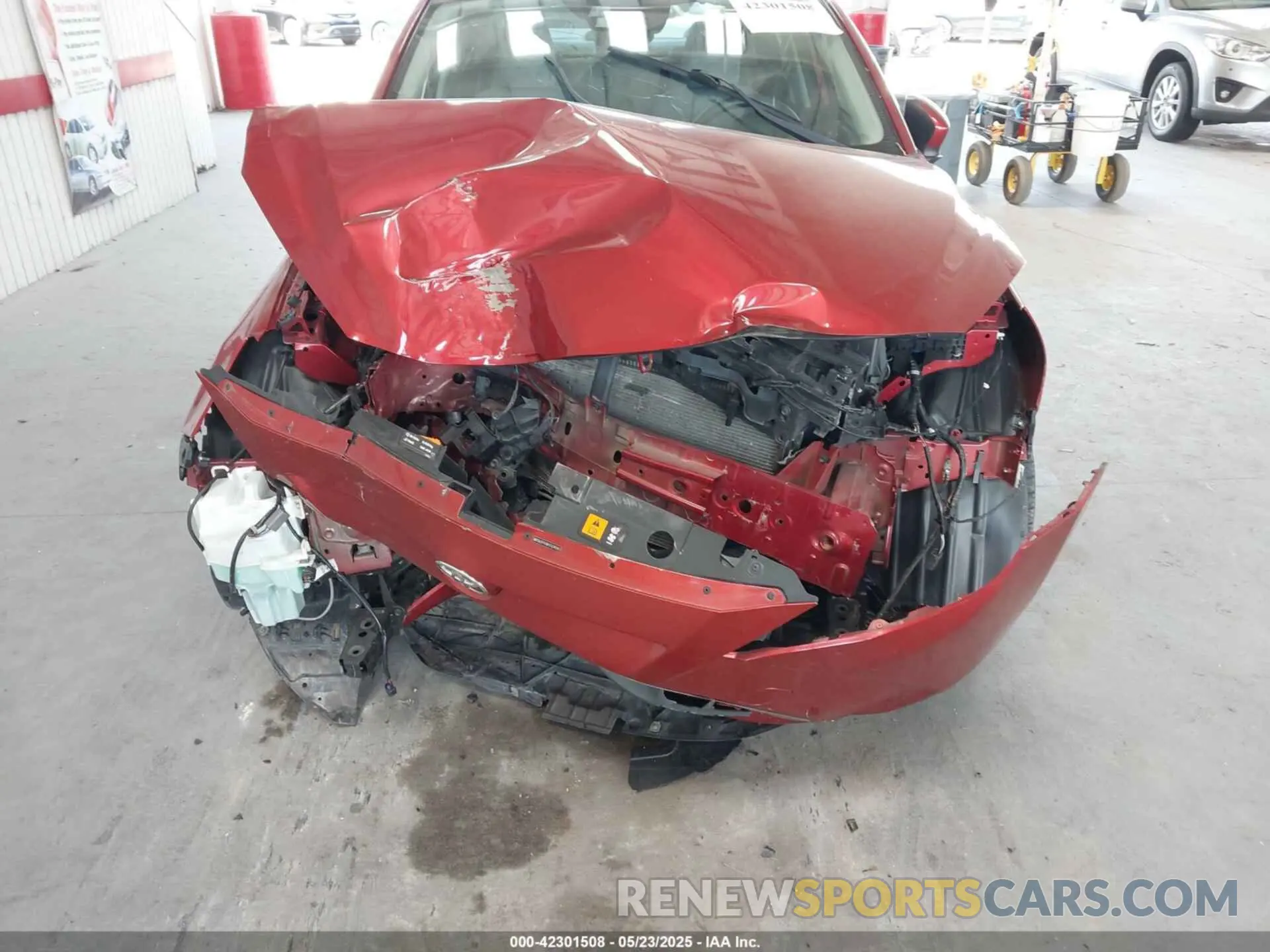 6 Photograph of a damaged car 3MYDLBYVXKY524593 TOYOTA YARIS 2019