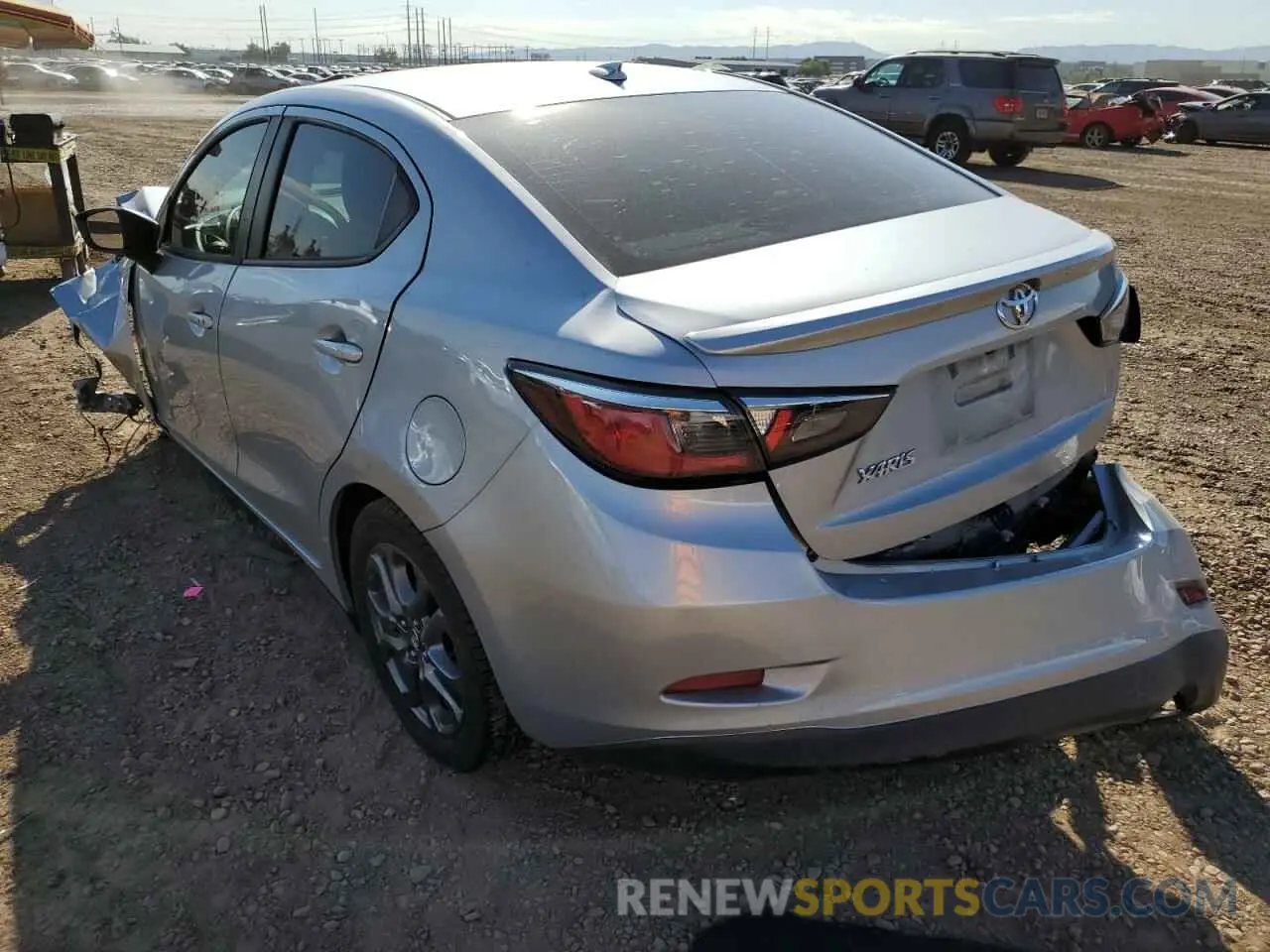 3 Photograph of a damaged car 3MYDLBYVXKY526103 TOYOTA YARIS 2019