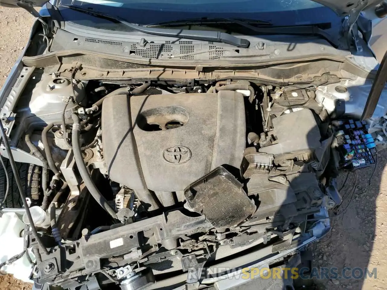7 Photograph of a damaged car 3MYDLBYVXKY526103 TOYOTA YARIS 2019
