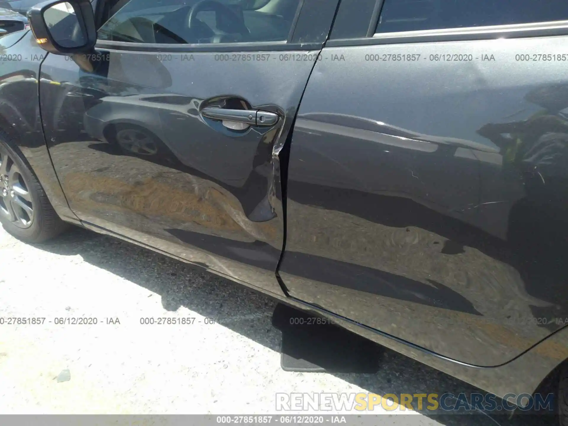 6 Photograph of a damaged car 3MYDLBYVXKY526120 TOYOTA YARIS 2019