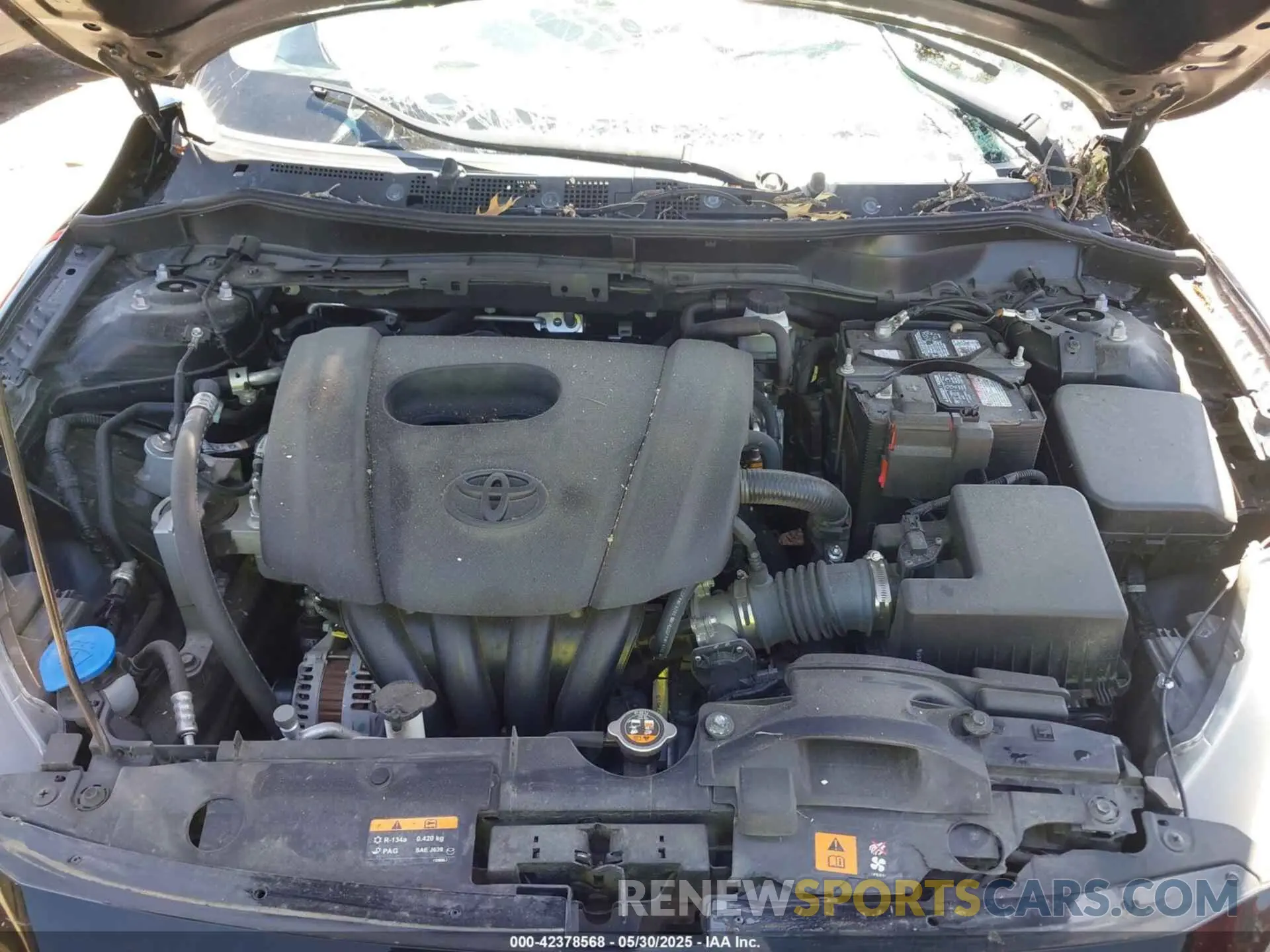 10 Photograph of a damaged car 3MYDLBYVXKY527526 TOYOTA YARIS 2019