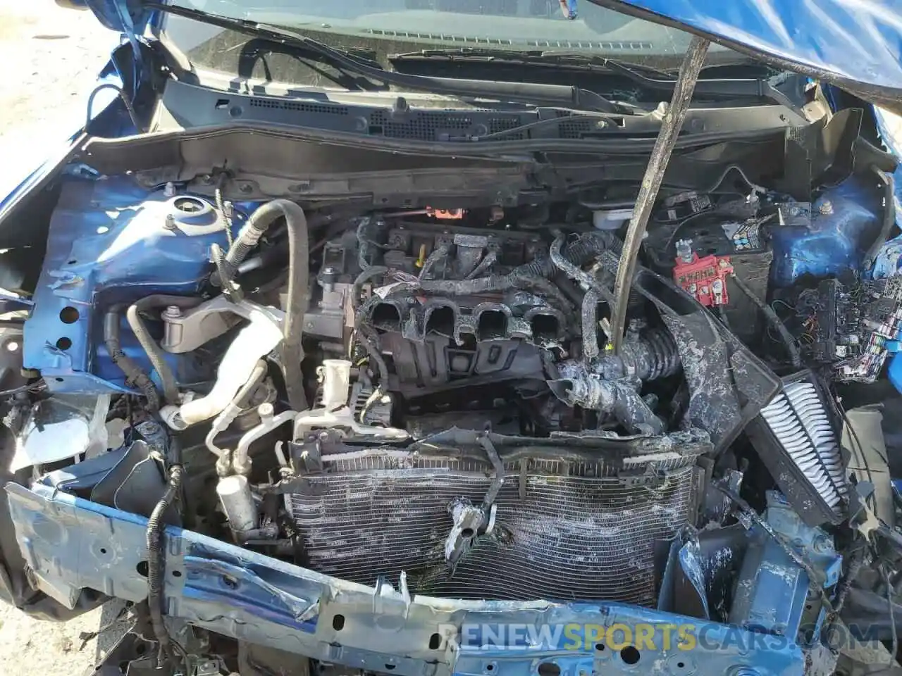 7 Photograph of a damaged car 3MYDLBYVXKY528319 TOYOTA YARIS 2019