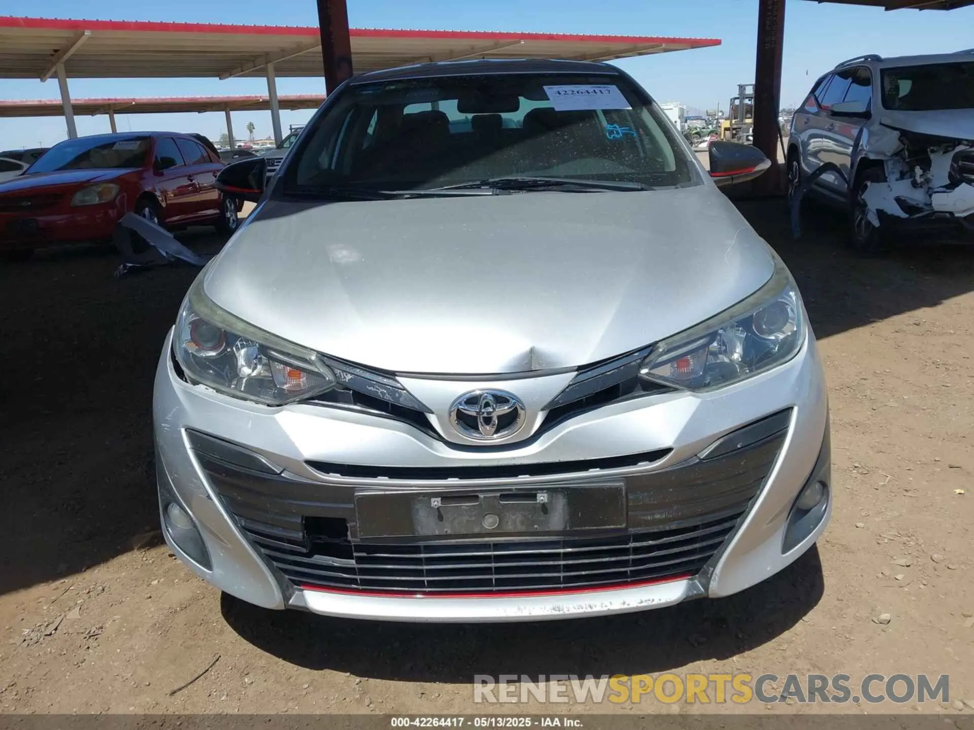 12 Photograph of a damaged car MR2B29F39K1143298 TOYOTA YARIS 2019