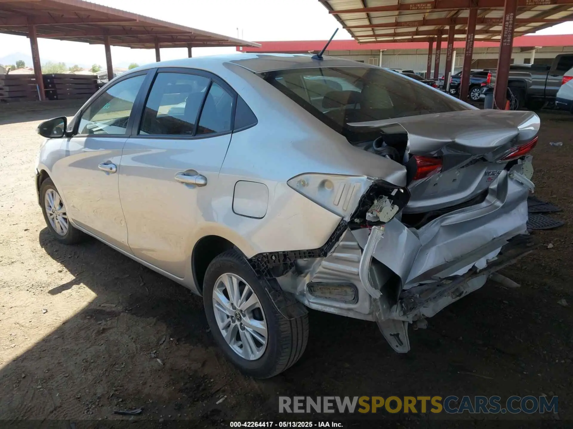 3 Photograph of a damaged car MR2B29F39K1143298 TOYOTA YARIS 2019