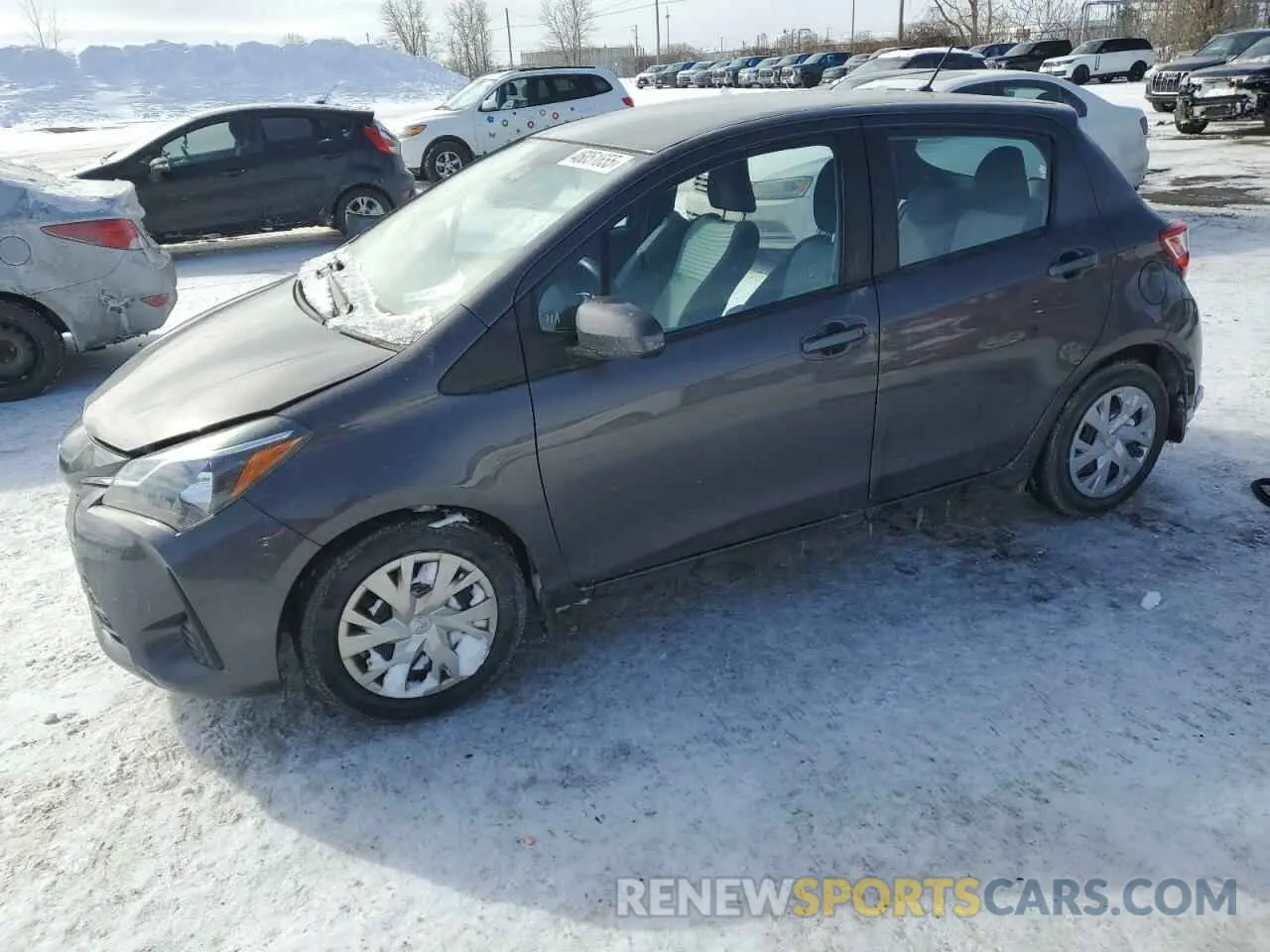1 Photograph of a damaged car VNKKTUD34KA101011 TOYOTA YARIS 2019