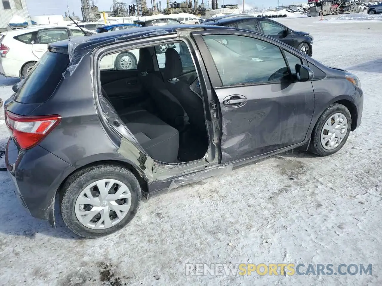 3 Photograph of a damaged car VNKKTUD34KA101011 TOYOTA YARIS 2019