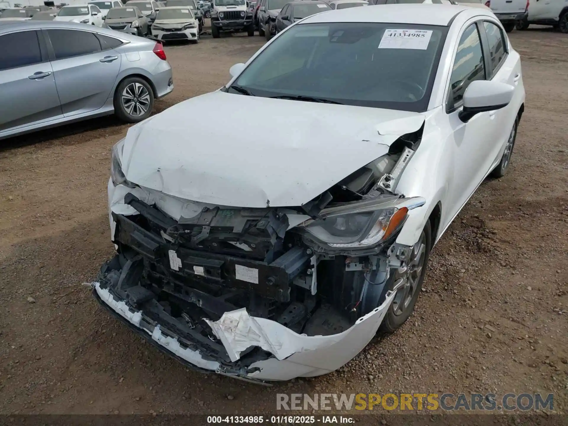 6 Photograph of a damaged car 3MYDLBJV0LY705097 TOYOTA YARIS 2020