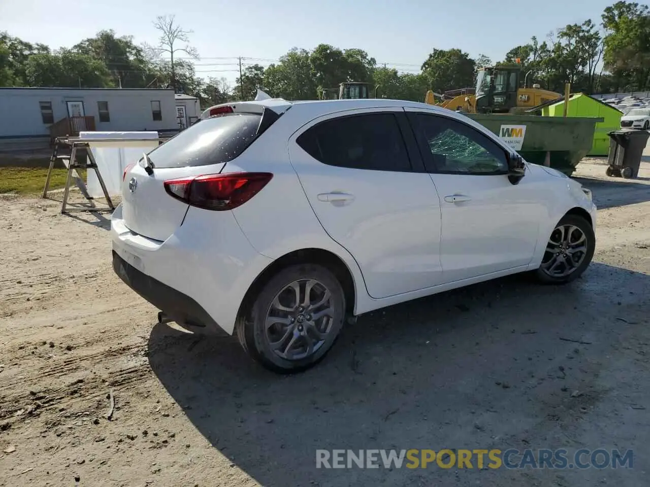 3 Photograph of a damaged car 3MYDLBJV1LY701432 TOYOTA YARIS 2020
