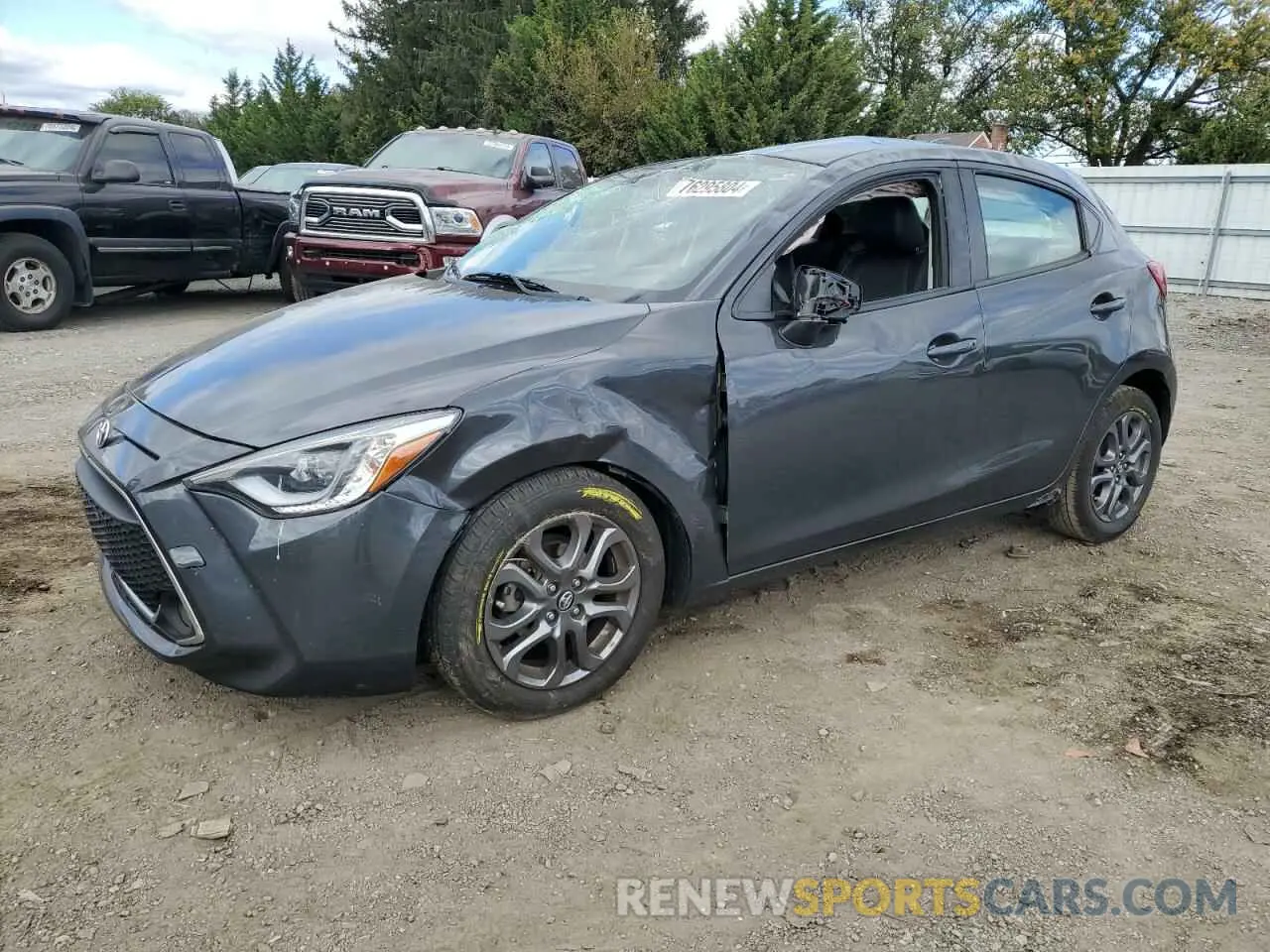 1 Photograph of a damaged car 3MYDLBJV2LY706767 TOYOTA YARIS 2020