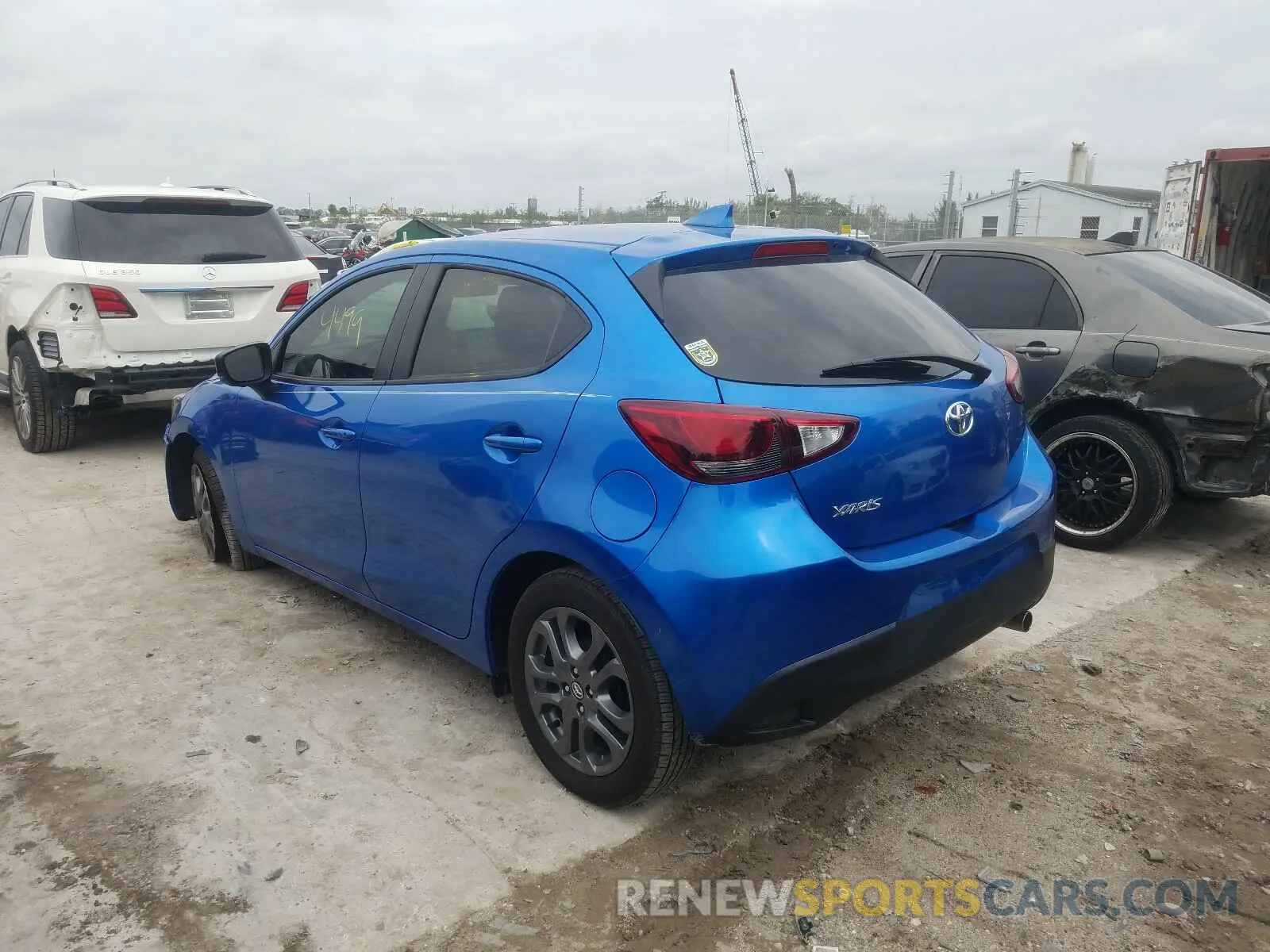 3 Photograph of a damaged car 3MYDLBJV2LY709135 TOYOTA YARIS 2020