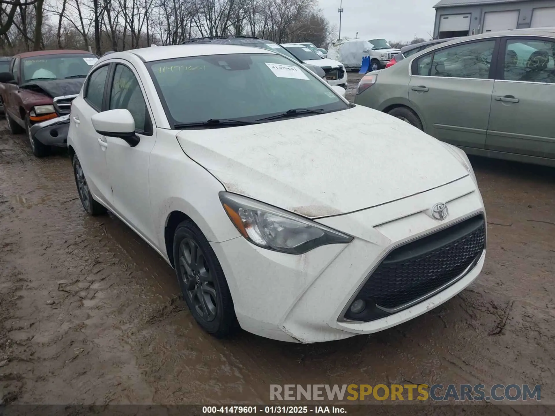 1 Photograph of a damaged car 3MYDLBJV5LY706259 TOYOTA YARIS 2020
