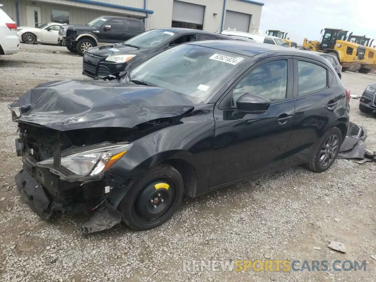 1 Photograph of a damaged car 3MYDLBJV6LY707064 TOYOTA YARIS 2020
