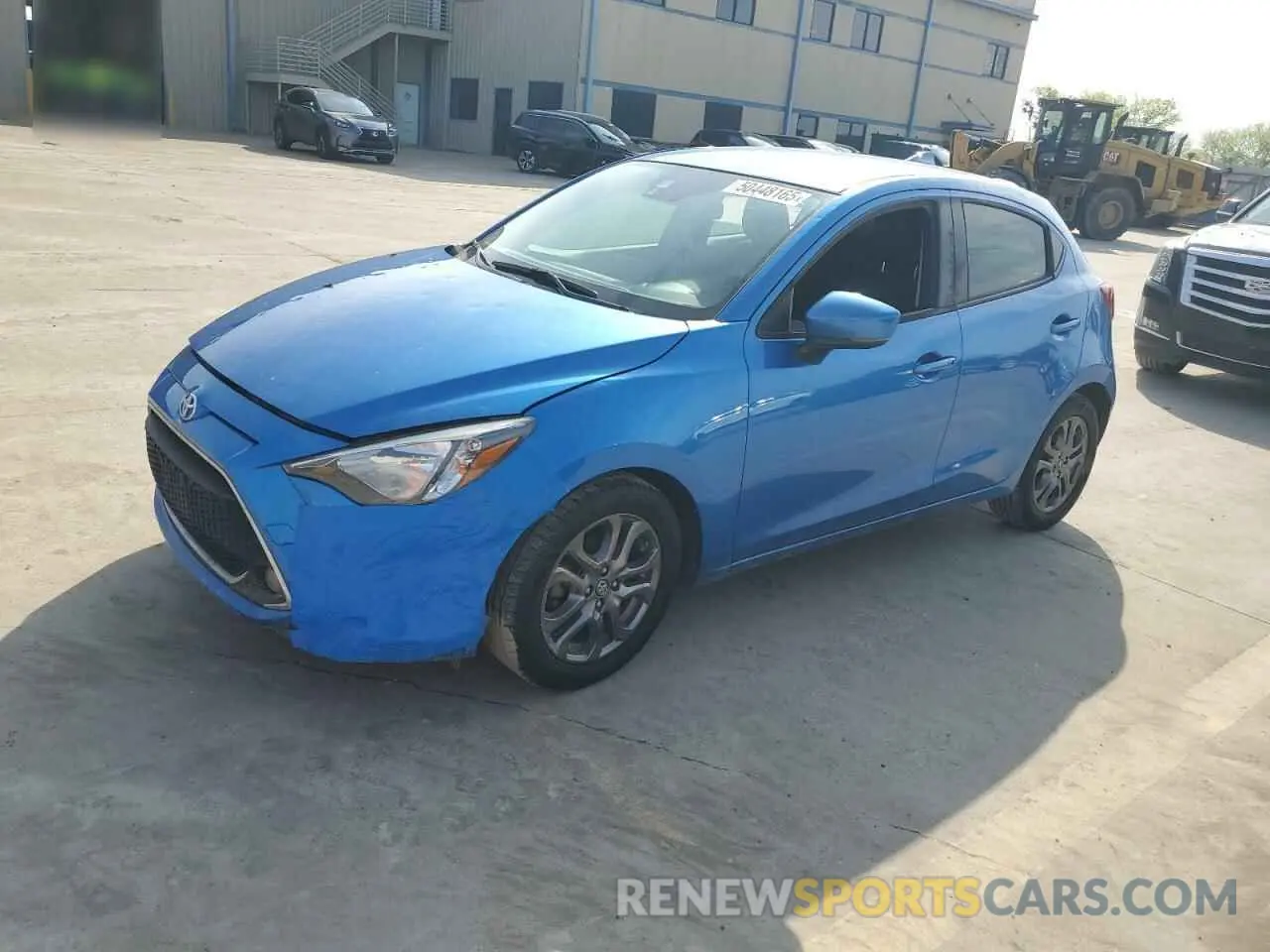 1 Photograph of a damaged car 3MYDLBJV8LY703825 TOYOTA YARIS 2020