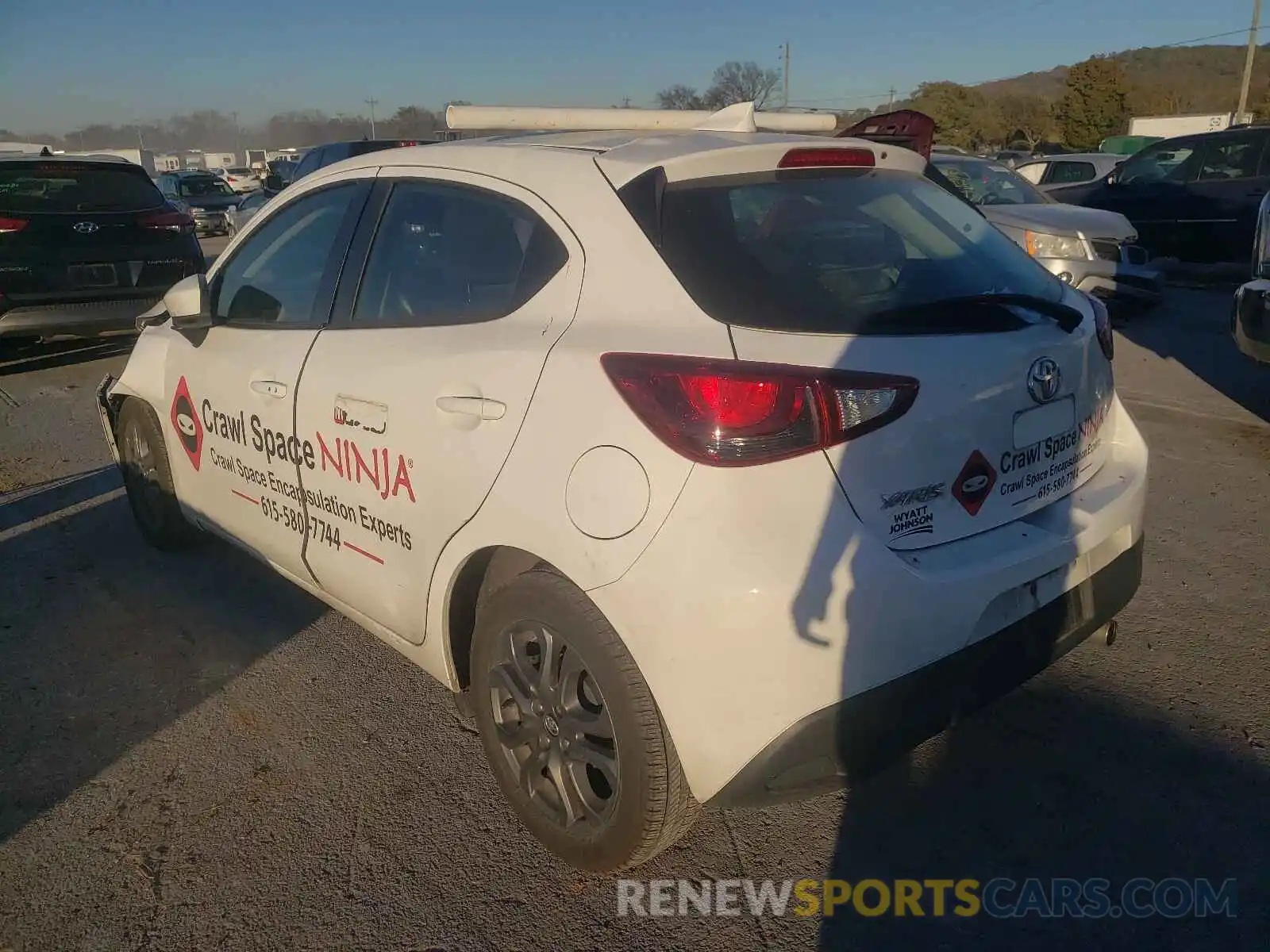 3 Photograph of a damaged car 3MYDLBJV8LY705087 TOYOTA YARIS 2020