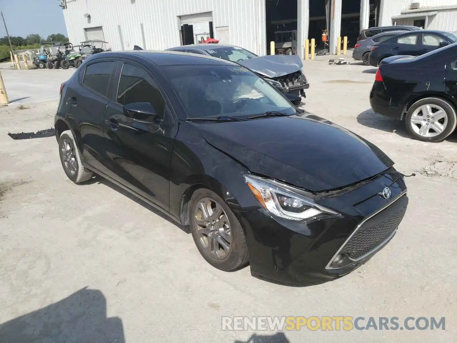 1 Photograph of a damaged car 3MYDLBJV8LY705848 TOYOTA YARIS 2020