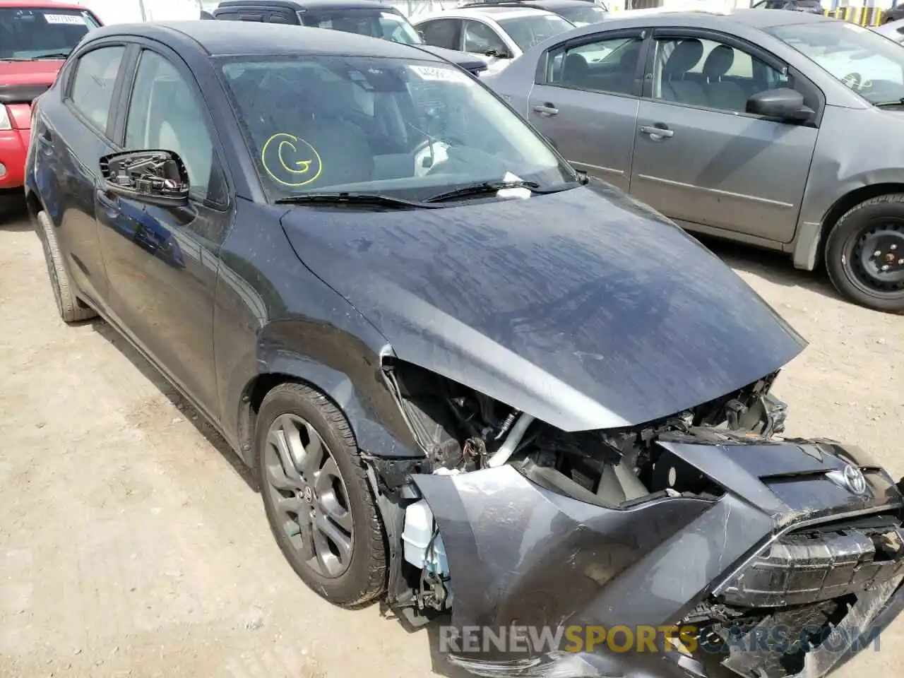 1 Photograph of a damaged car 3MYDLBJV8LY706515 TOYOTA YARIS 2020