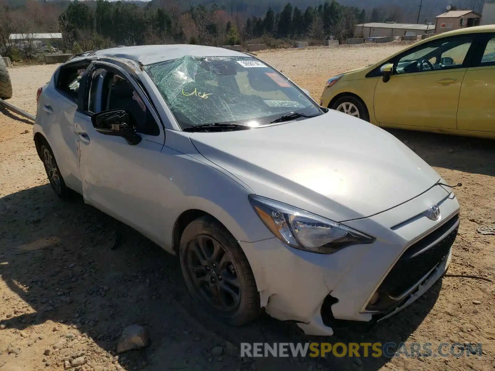 1 Photograph of a damaged car 3MYDLBJV9LY701517 TOYOTA YARIS 2020