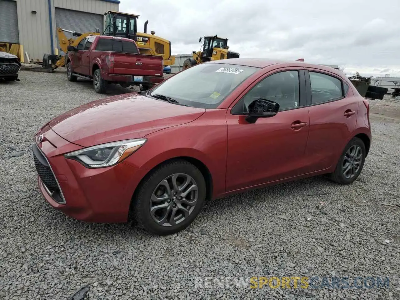 1 Photograph of a damaged car 3MYDLBJVXLY706919 TOYOTA YARIS 2020