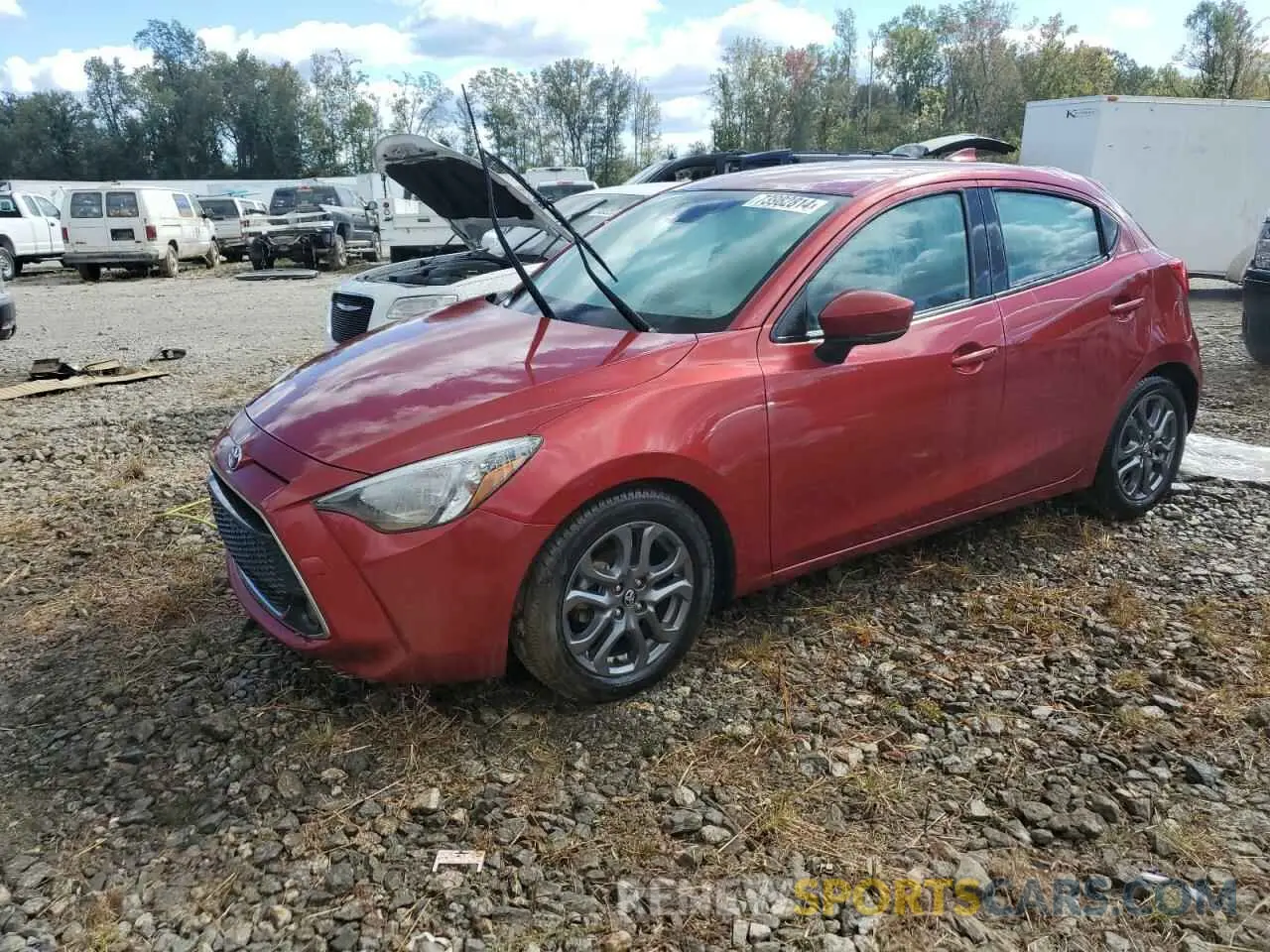 1 Photograph of a damaged car 3MYDLBJVXLY708248 TOYOTA YARIS 2020
