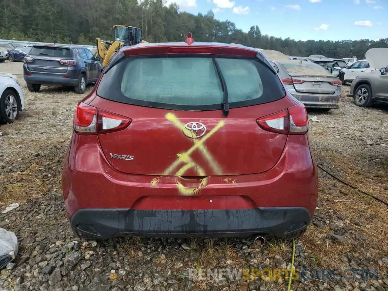 6 Photograph of a damaged car 3MYDLBJVXLY708248 TOYOTA YARIS 2020