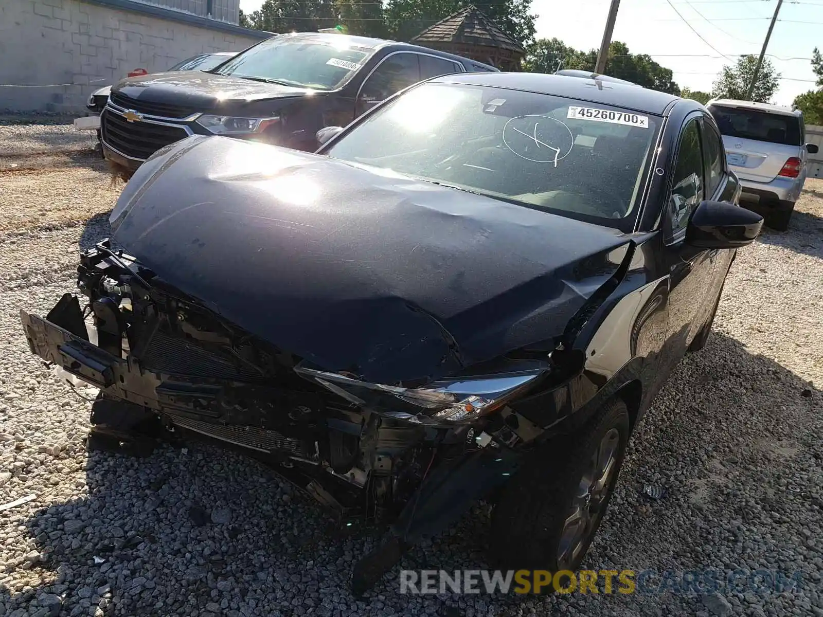 2 Photograph of a damaged car 3MYDLBYV1LY708712 TOYOTA YARIS 2020