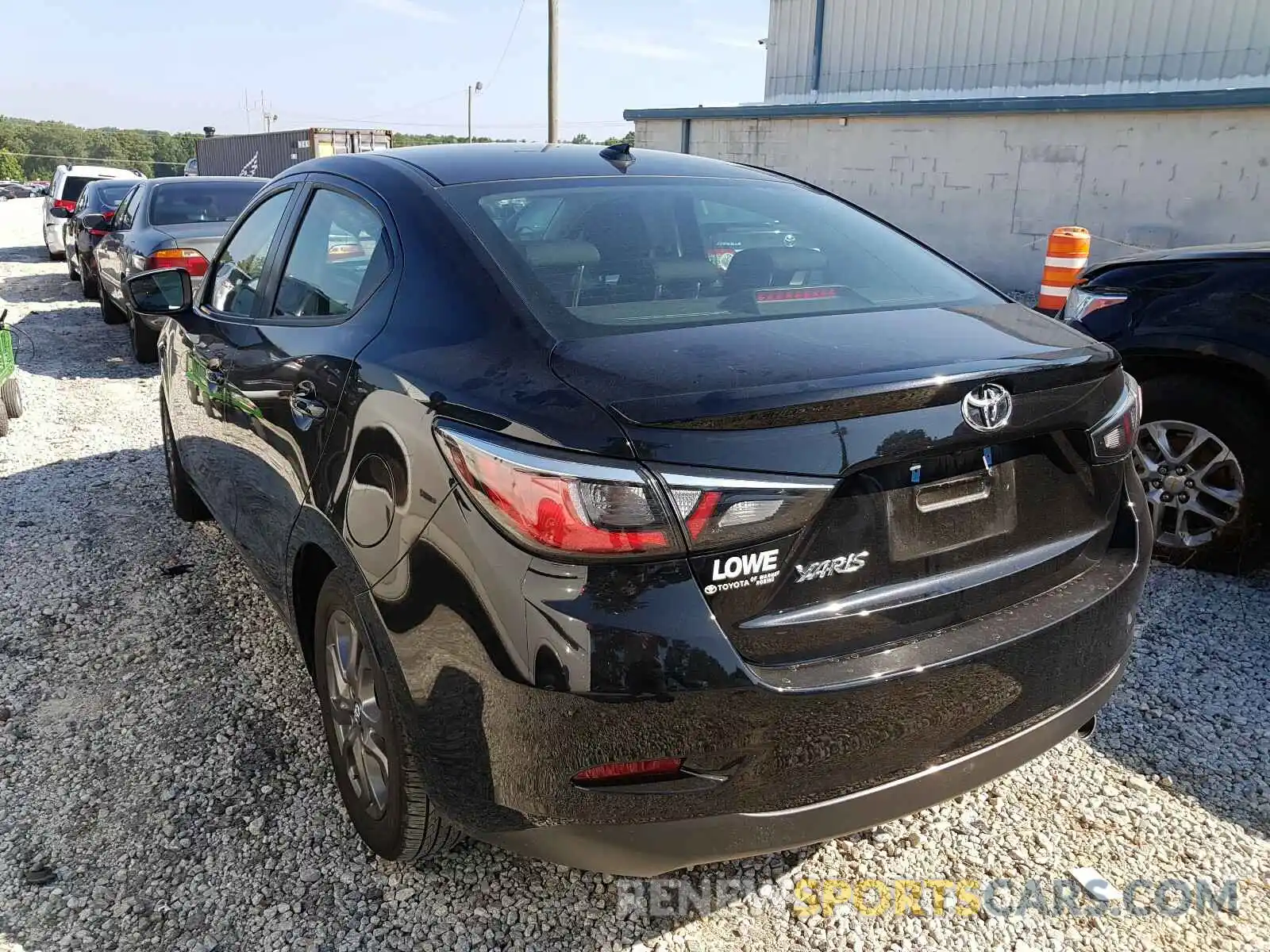 3 Photograph of a damaged car 3MYDLBYV1LY708712 TOYOTA YARIS 2020