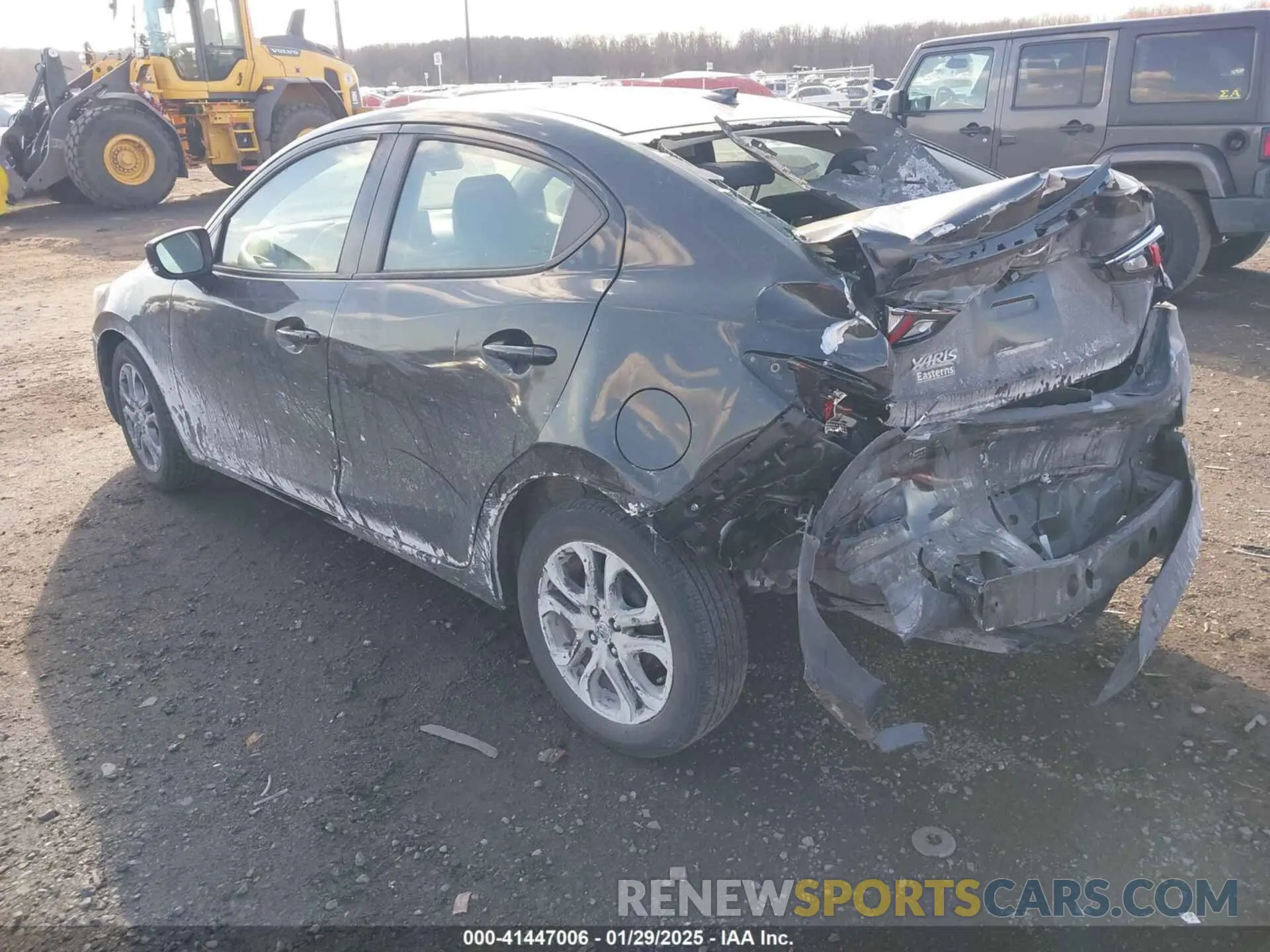 3 Photograph of a damaged car 3MYDLBYV7LY712120 TOYOTA YARIS 2020