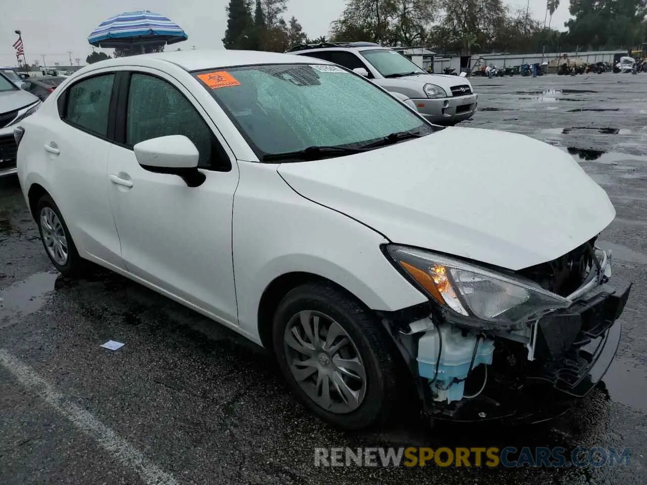 4 Photograph of a damaged car 3MYDLBYV8LY716435 TOYOTA YARIS 2020