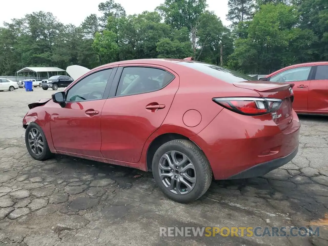 2 Photograph of a damaged car 3MYDLBYVXLY708840 TOYOTA YARIS 2020