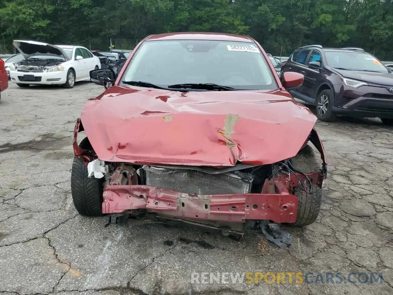 5 Photograph of a damaged car 3MYDLBYVXLY708840 TOYOTA YARIS 2020