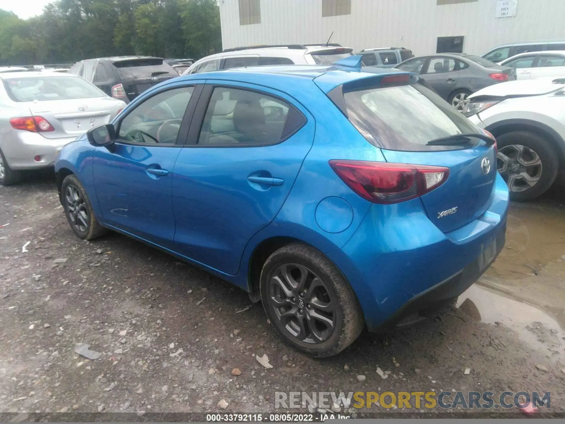 3 Photograph of a damaged car 3MYDLBJV1LY703701 TOYOTA YARIS HATCHBACK 2020