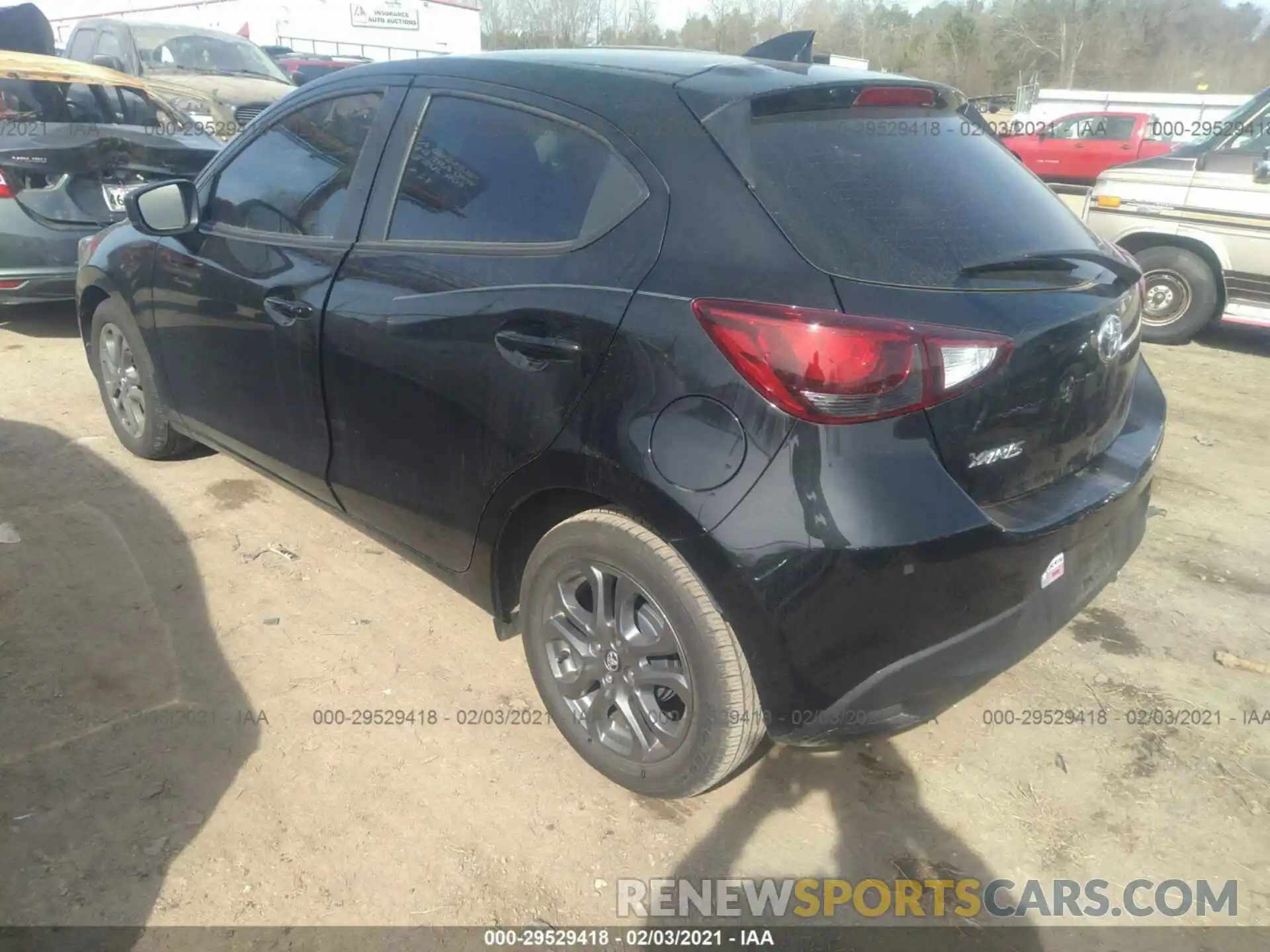 3 Photograph of a damaged car 3MYDLBJV1LY708770 TOYOTA YARIS HATCHBACK 2020