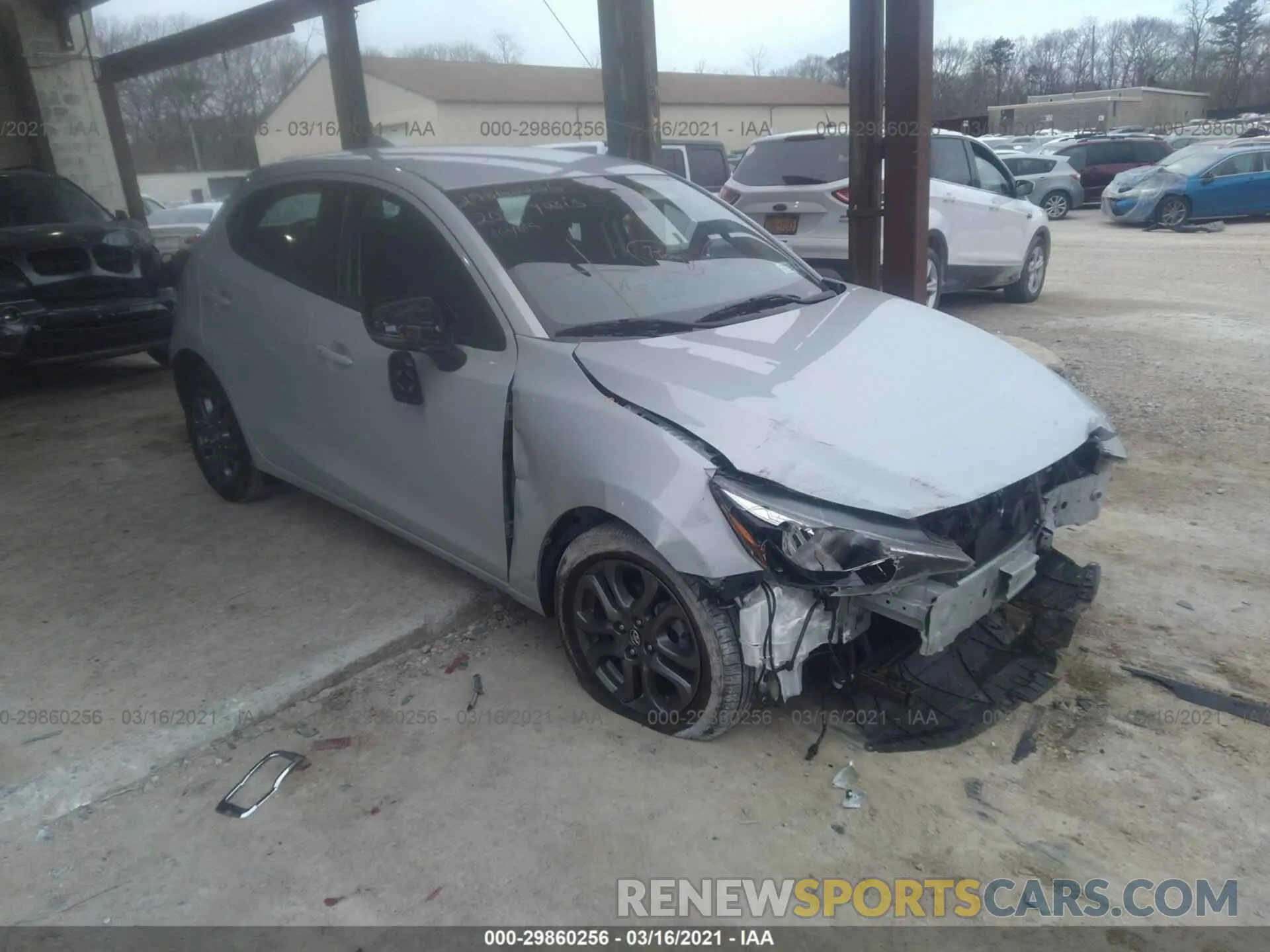 1 Photograph of a damaged car 3MYDLBJV3LY701254 TOYOTA YARIS HATCHBACK 2020