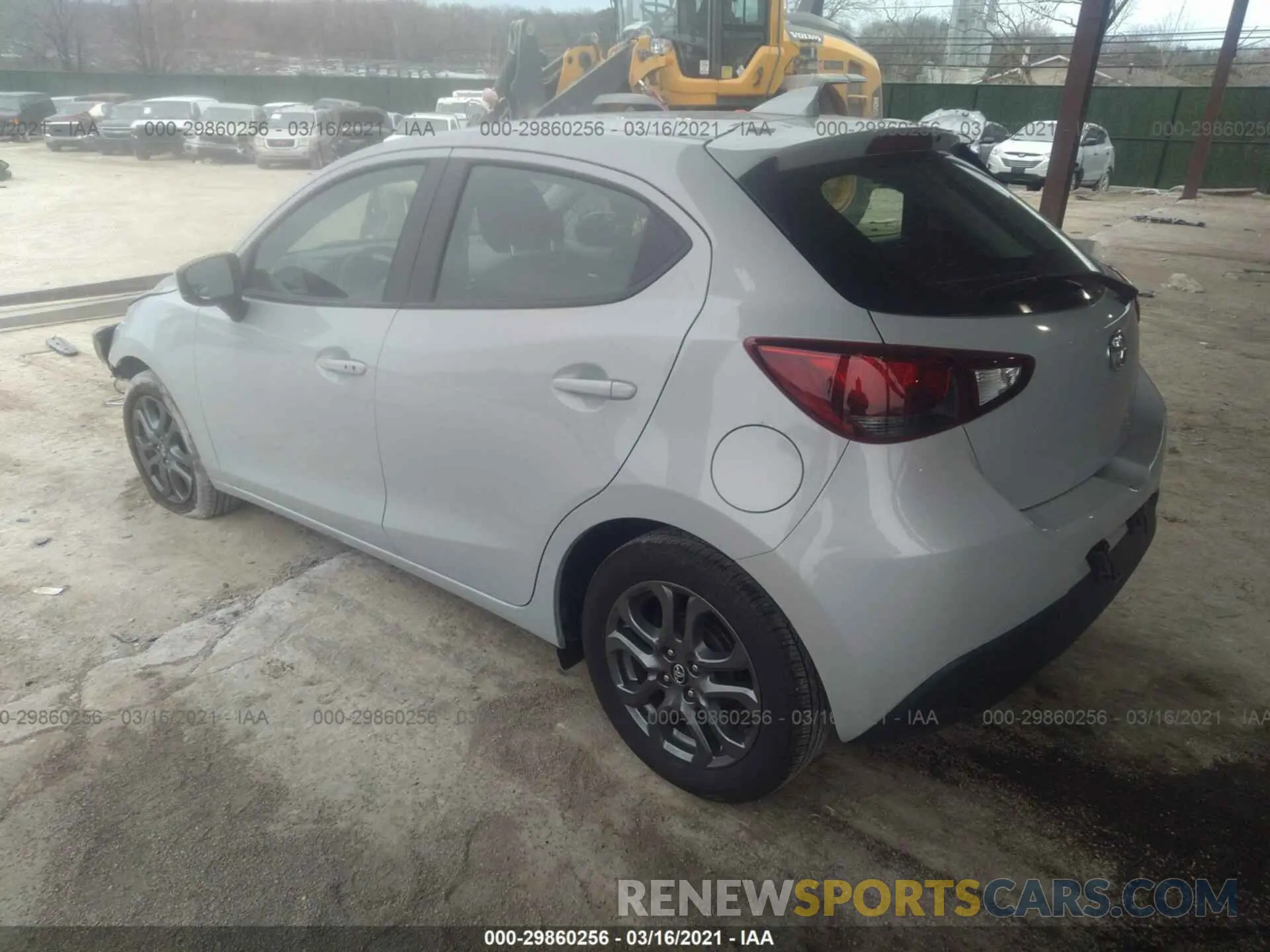 3 Photograph of a damaged car 3MYDLBJV3LY701254 TOYOTA YARIS HATCHBACK 2020