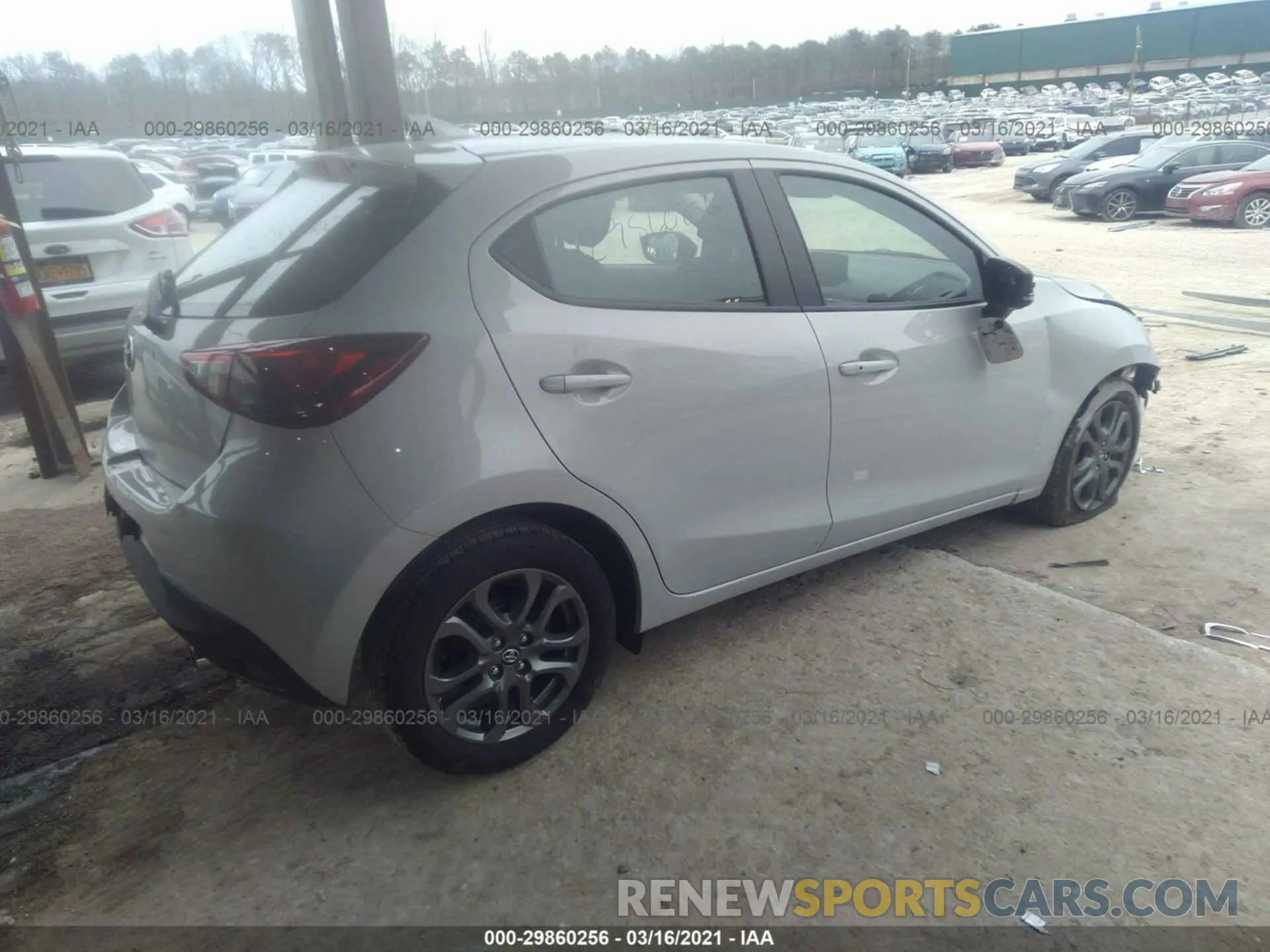 4 Photograph of a damaged car 3MYDLBJV3LY701254 TOYOTA YARIS HATCHBACK 2020