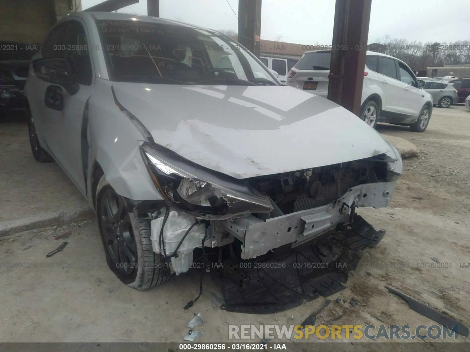 6 Photograph of a damaged car 3MYDLBJV3LY701254 TOYOTA YARIS HATCHBACK 2020