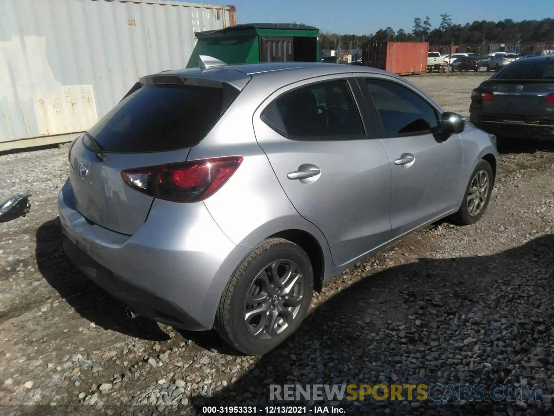 4 Photograph of a damaged car 3MYDLBJV5LY708173 TOYOTA YARIS HATCHBACK 2020