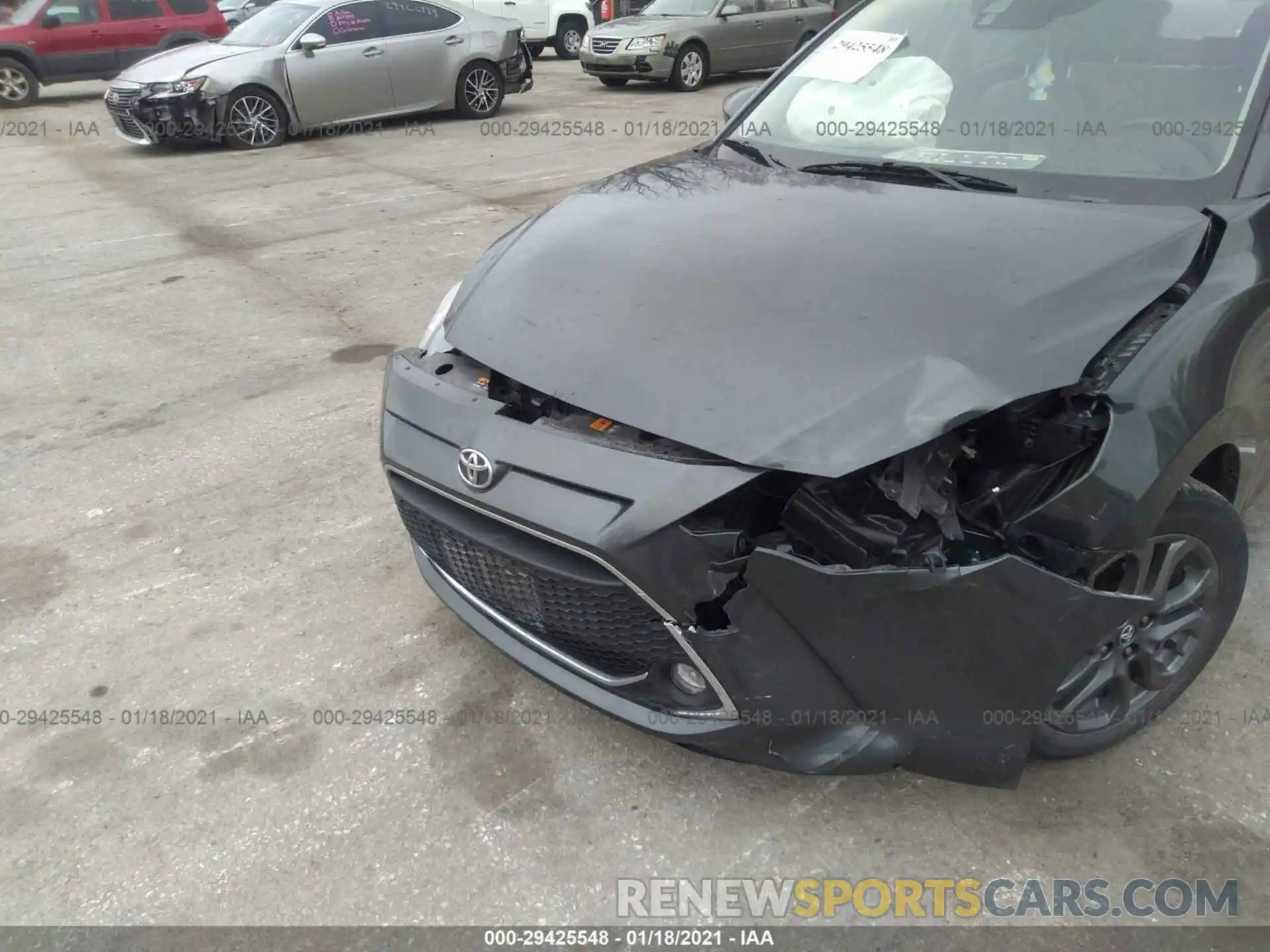 6 Photograph of a damaged car 3MYDLBJV6LY706867 TOYOTA YARIS HATCHBACK 2020