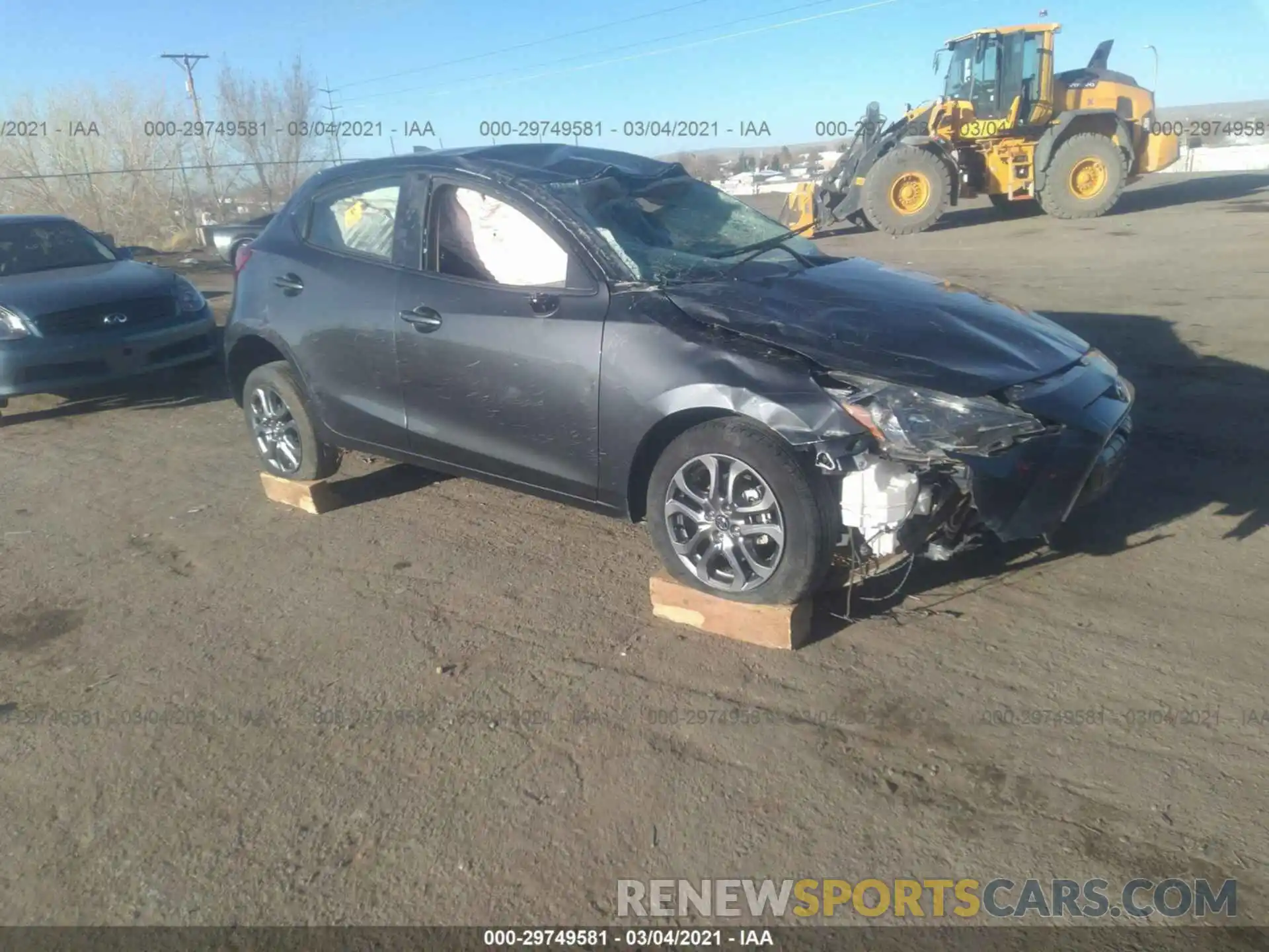 1 Photograph of a damaged car 3MYDLBJV6LY710384 TOYOTA YARIS HATCHBACK 2020