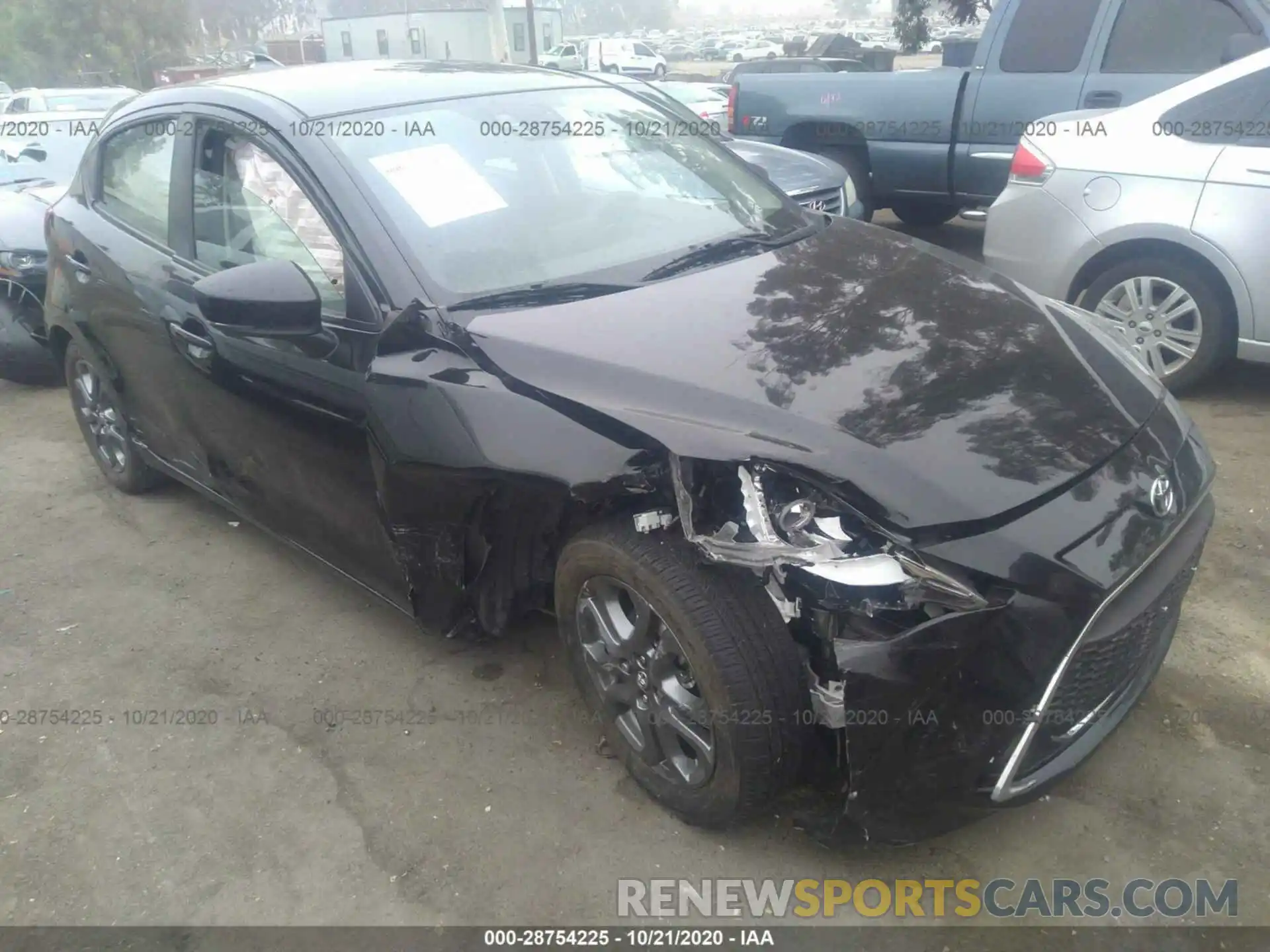 1 Photograph of a damaged car 3MYDLBJV7LY708529 TOYOTA YARIS HATCHBACK 2020