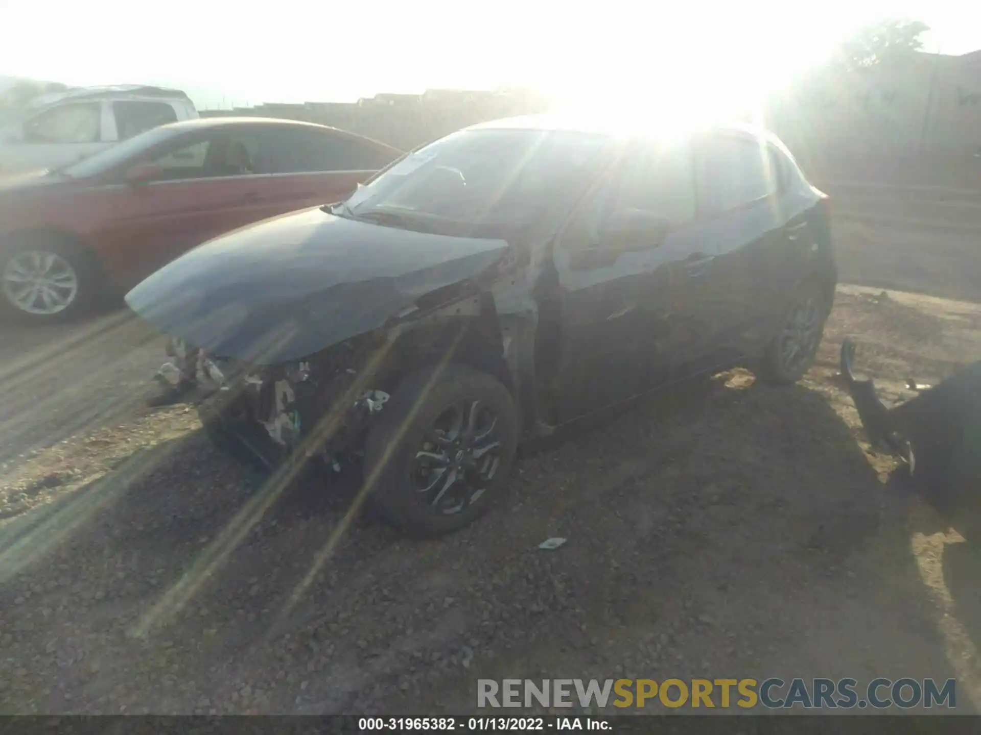 2 Photograph of a damaged car 3MYDLBJV9LY706216 TOYOTA YARIS HATCHBACK 2020