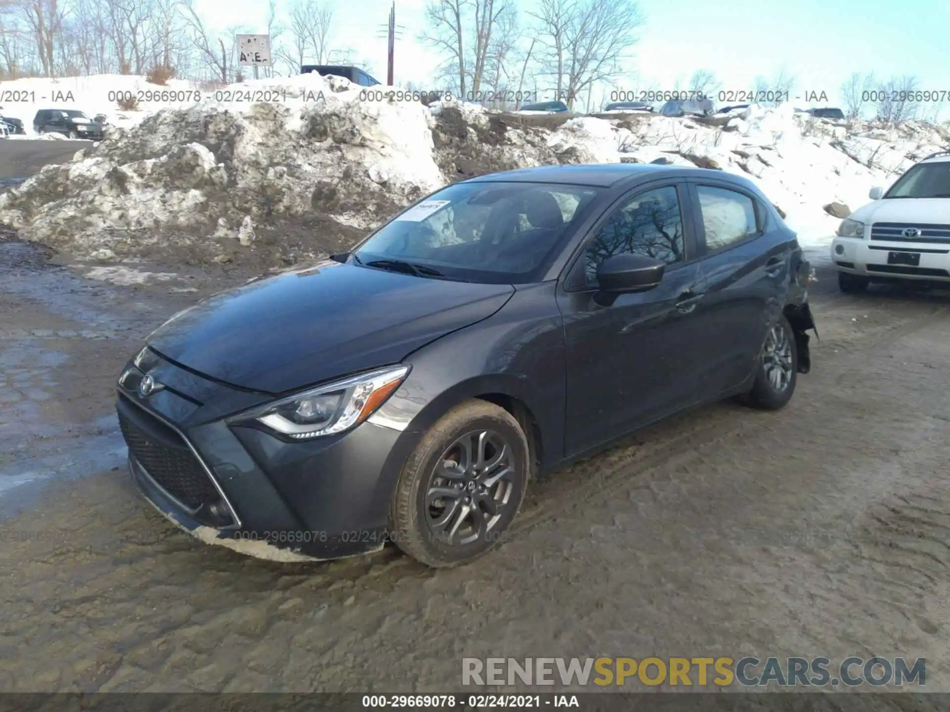 2 Photograph of a damaged car 3MYDLBJV9LY706412 TOYOTA YARIS HATCHBACK 2020