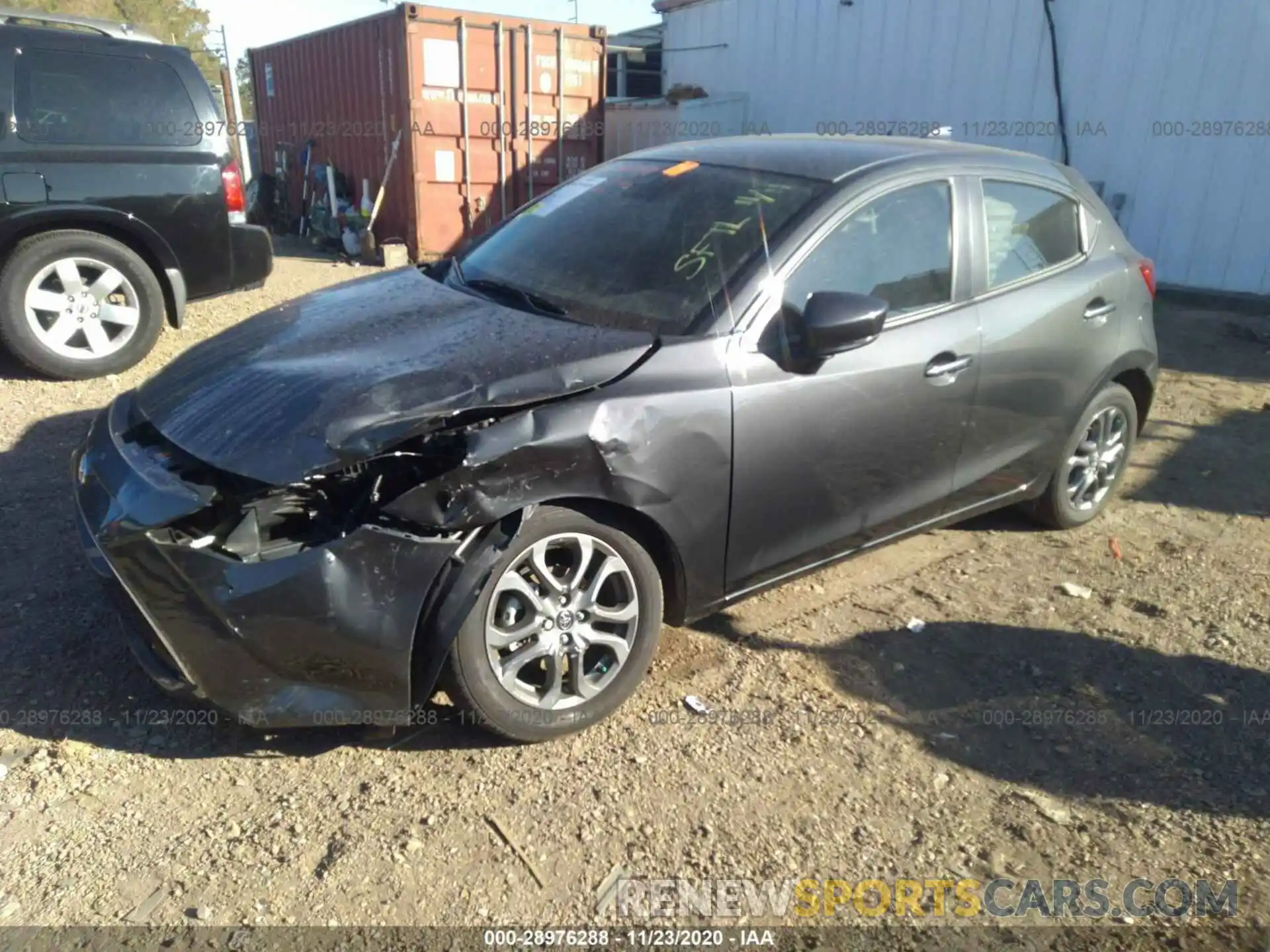 2 Photograph of a damaged car 3MYDLBJVXLY700196 TOYOTA YARIS HATCHBACK 2020